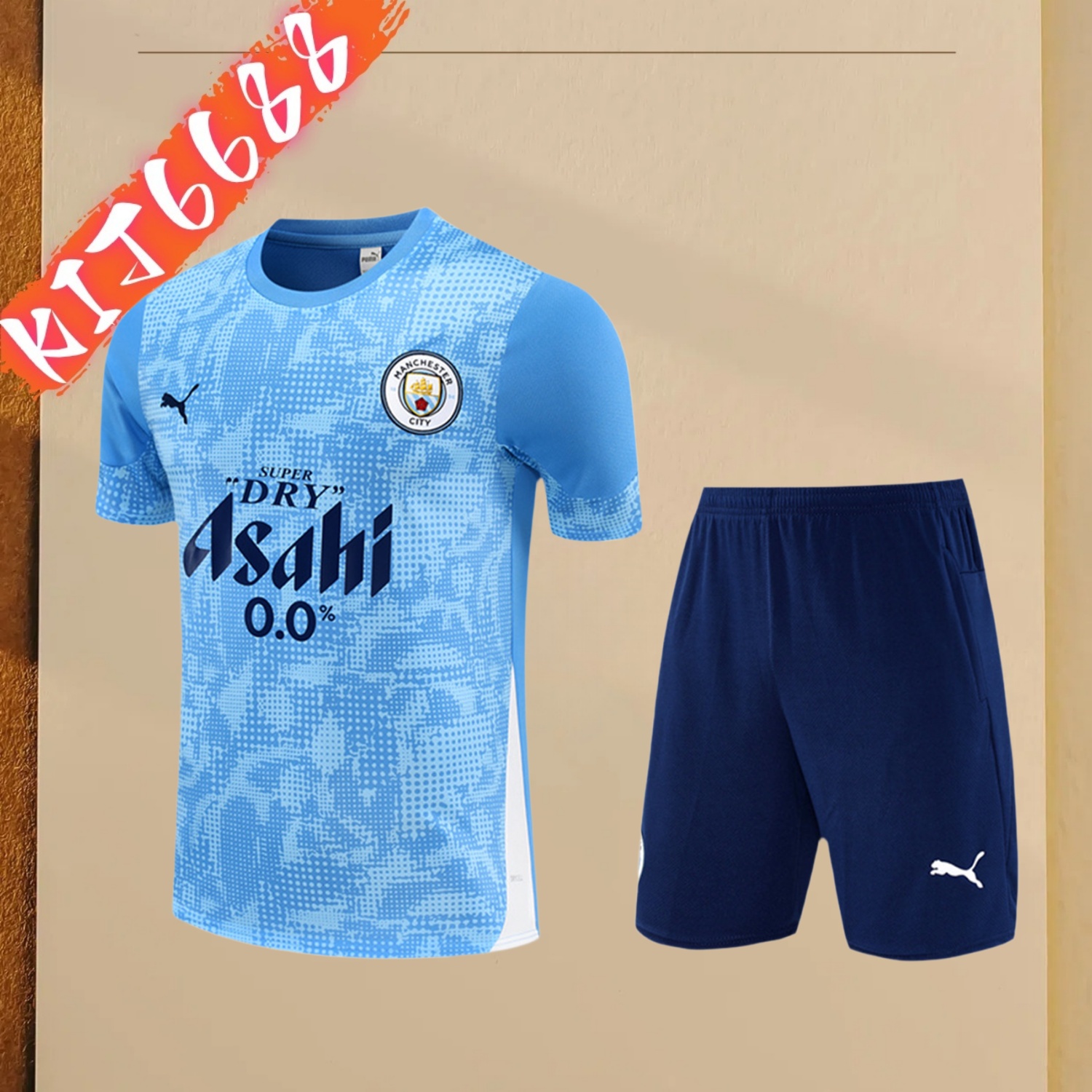 2025/2026 Manchester City Short Sleeve Training Jersey for Kids (Kids Kit)
