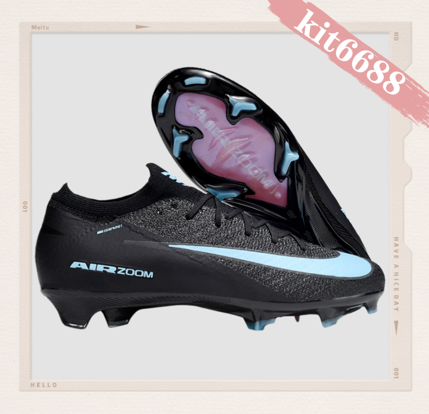 N Air Zoom Mercurial Vapor 16 Elite FG Shadow - BlackIce Blue