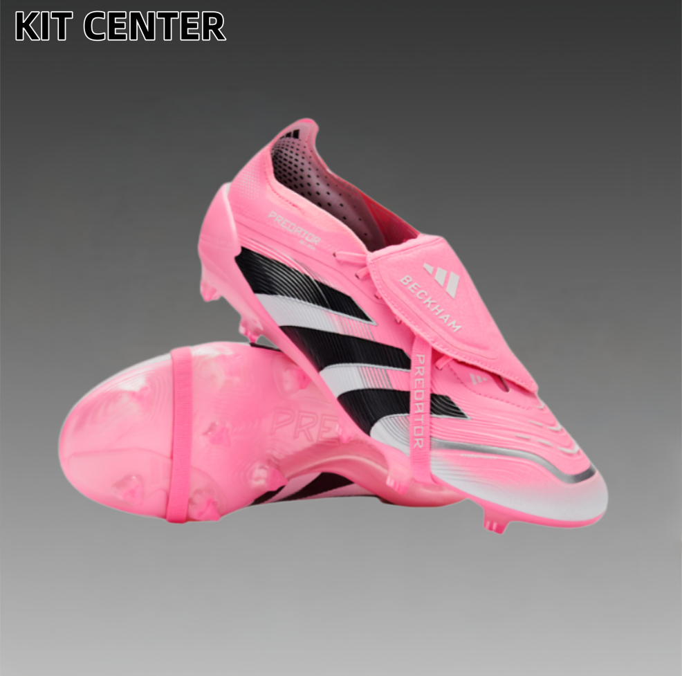 A Predator Elite Fold-over Tongue FG David Beckham - Beam Pink/Core Black/Footwear White LIMITED EDITION