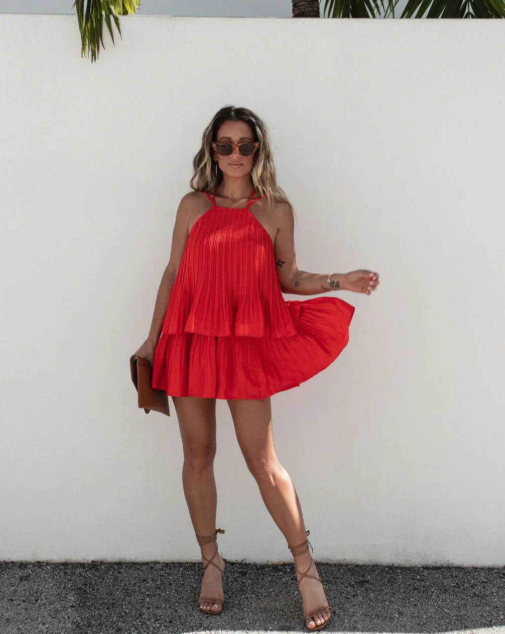 Hamptons Babe Pleated Skort