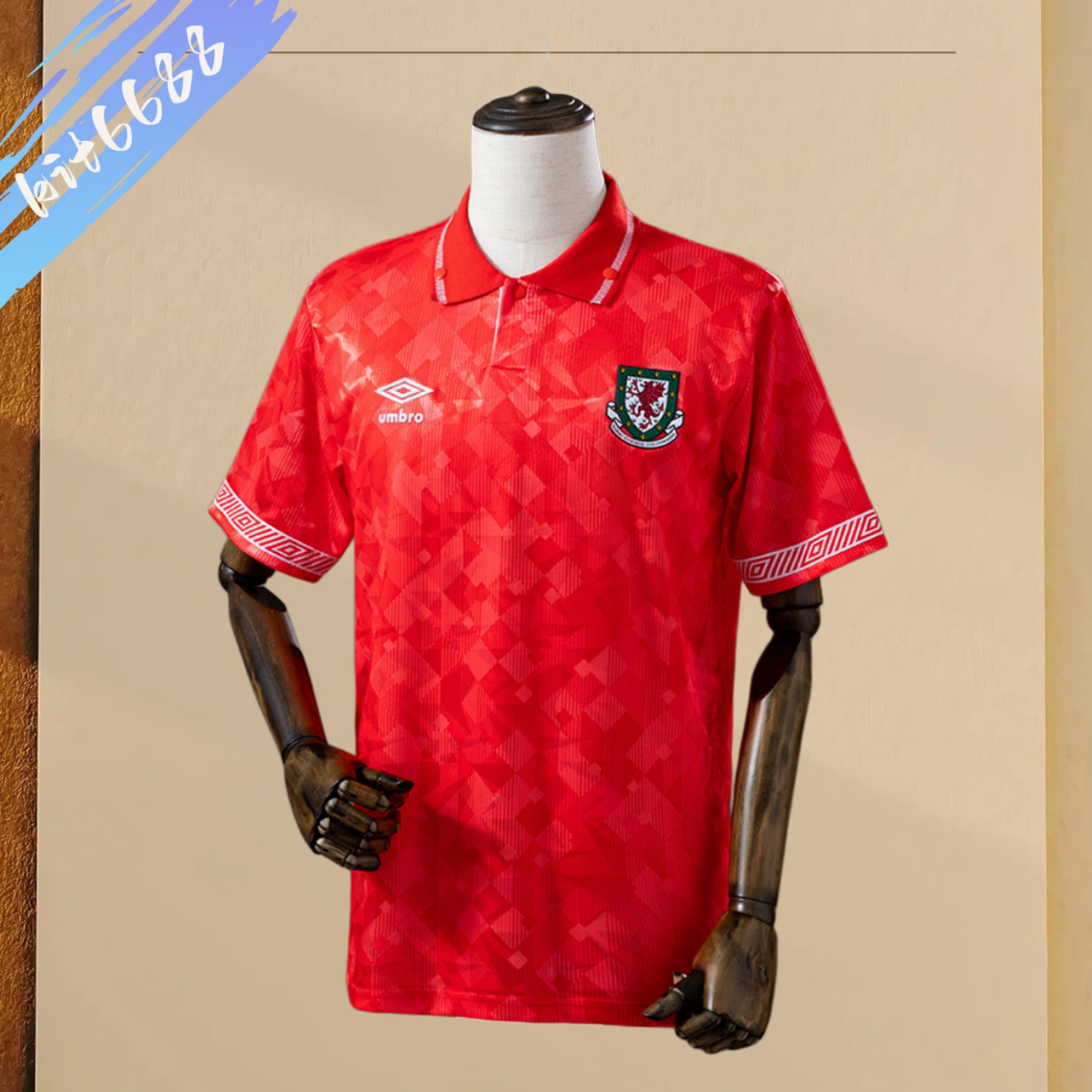 90/92 Wales Home Retro Football Shirt