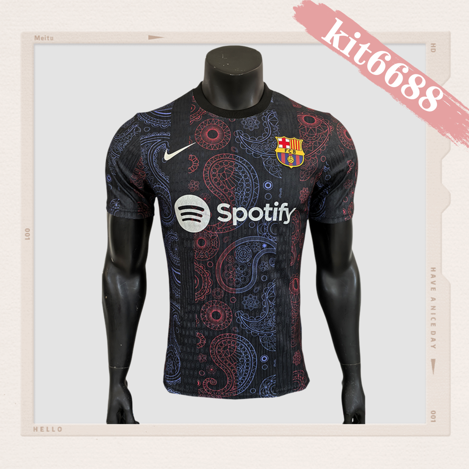 2025/2026 Barcelona Special Edition Football Jersey (Player Edition)