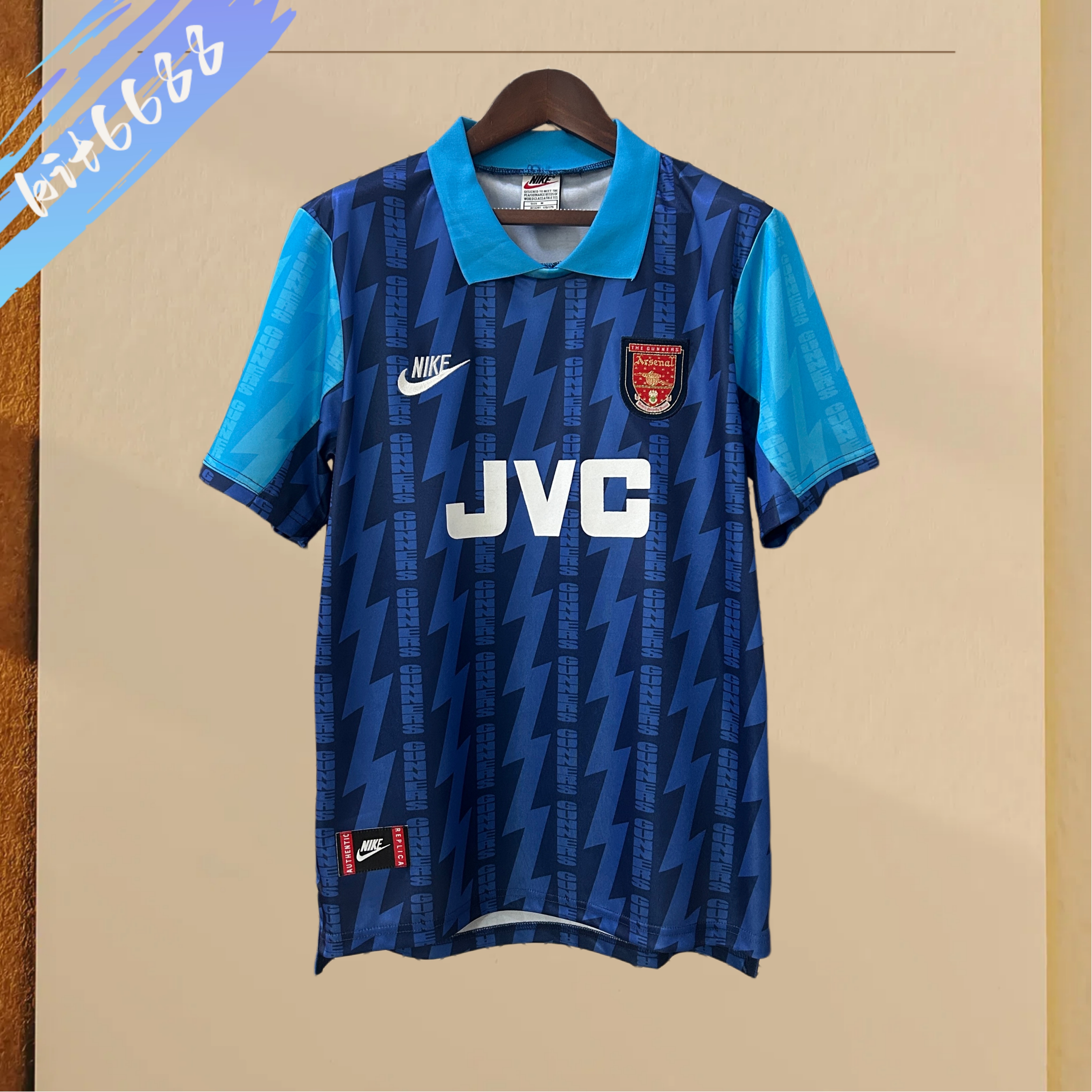 94/95 Arsenal Away Retro Football Shirt