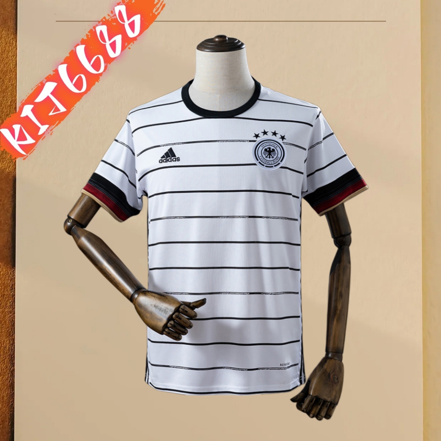 2020 Germany home Retro Football Shirt