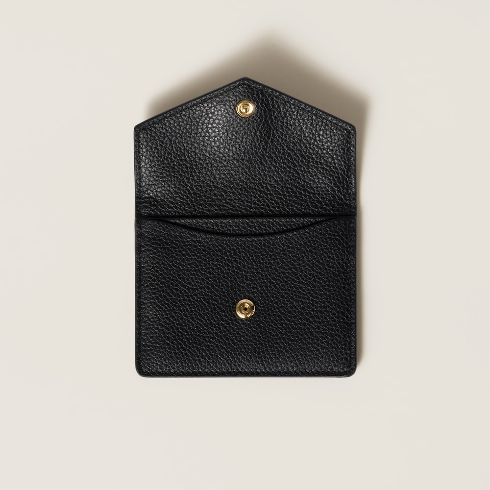 Leather card holder