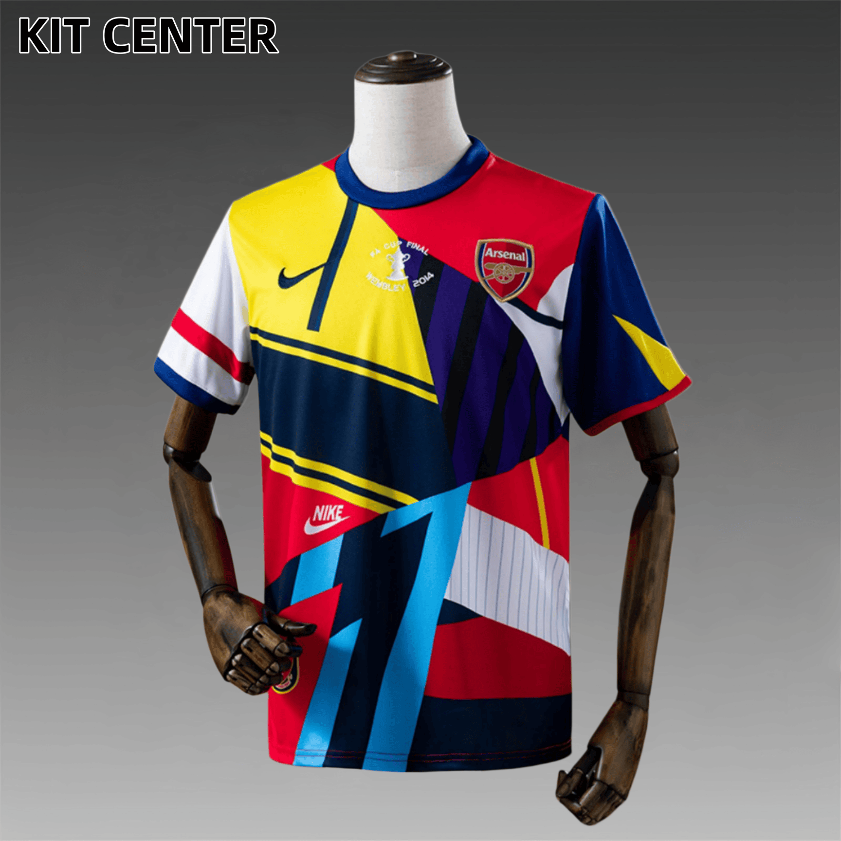 2014 Arsenal Anniversary Edition Retro Football Shirt