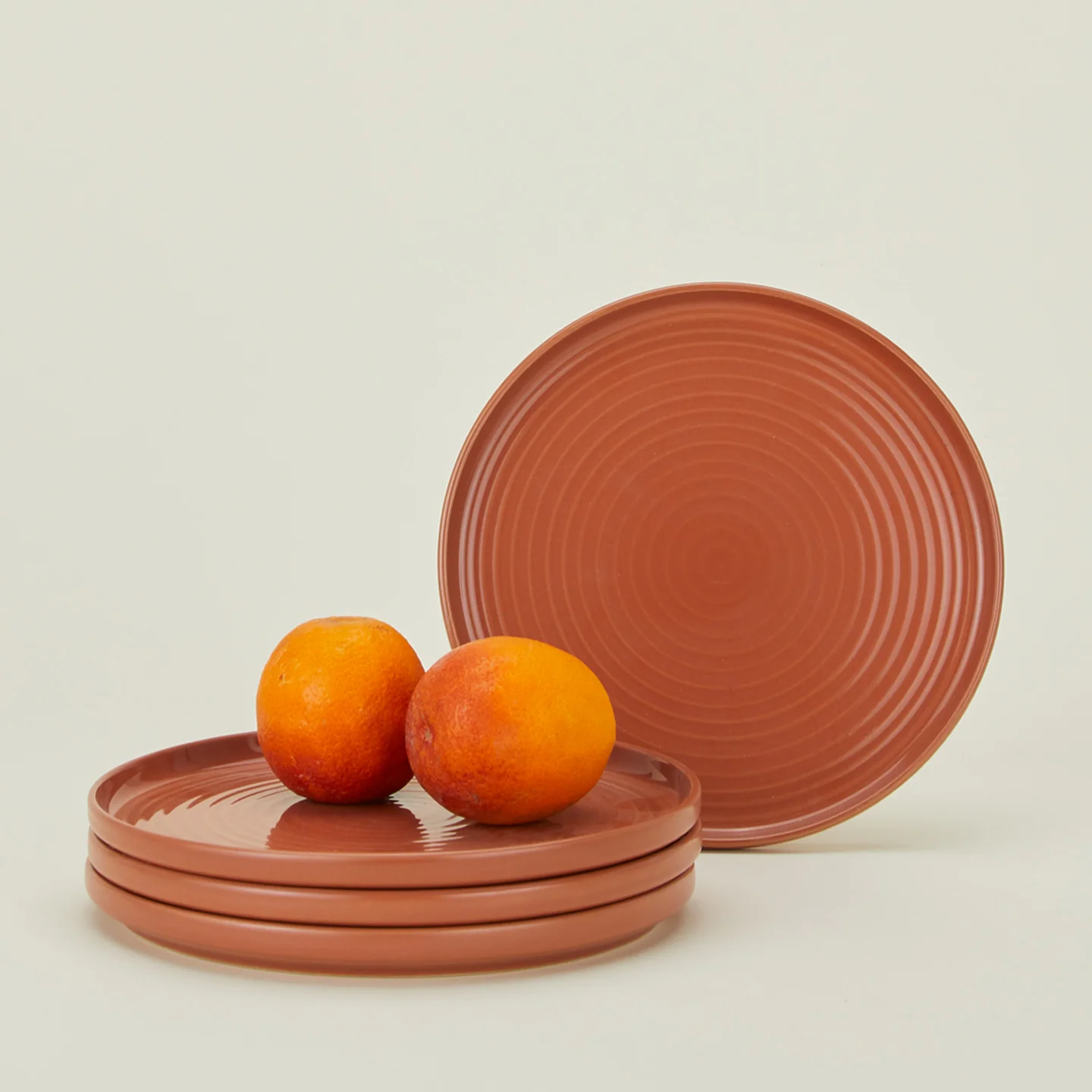Essential Salad Plate, Set of 4 - Terracotta