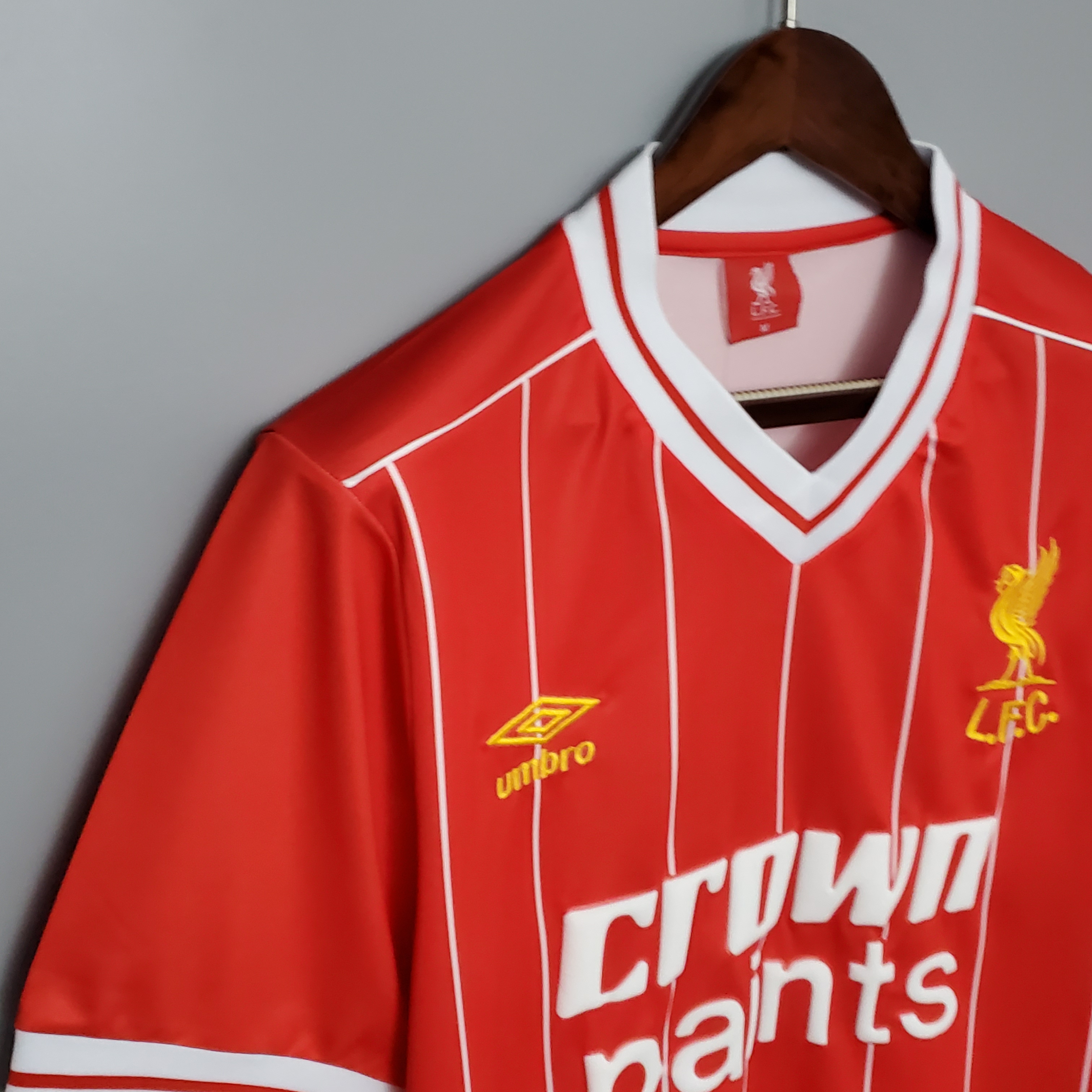 1984 Liverpool Retro Home Football Shirt