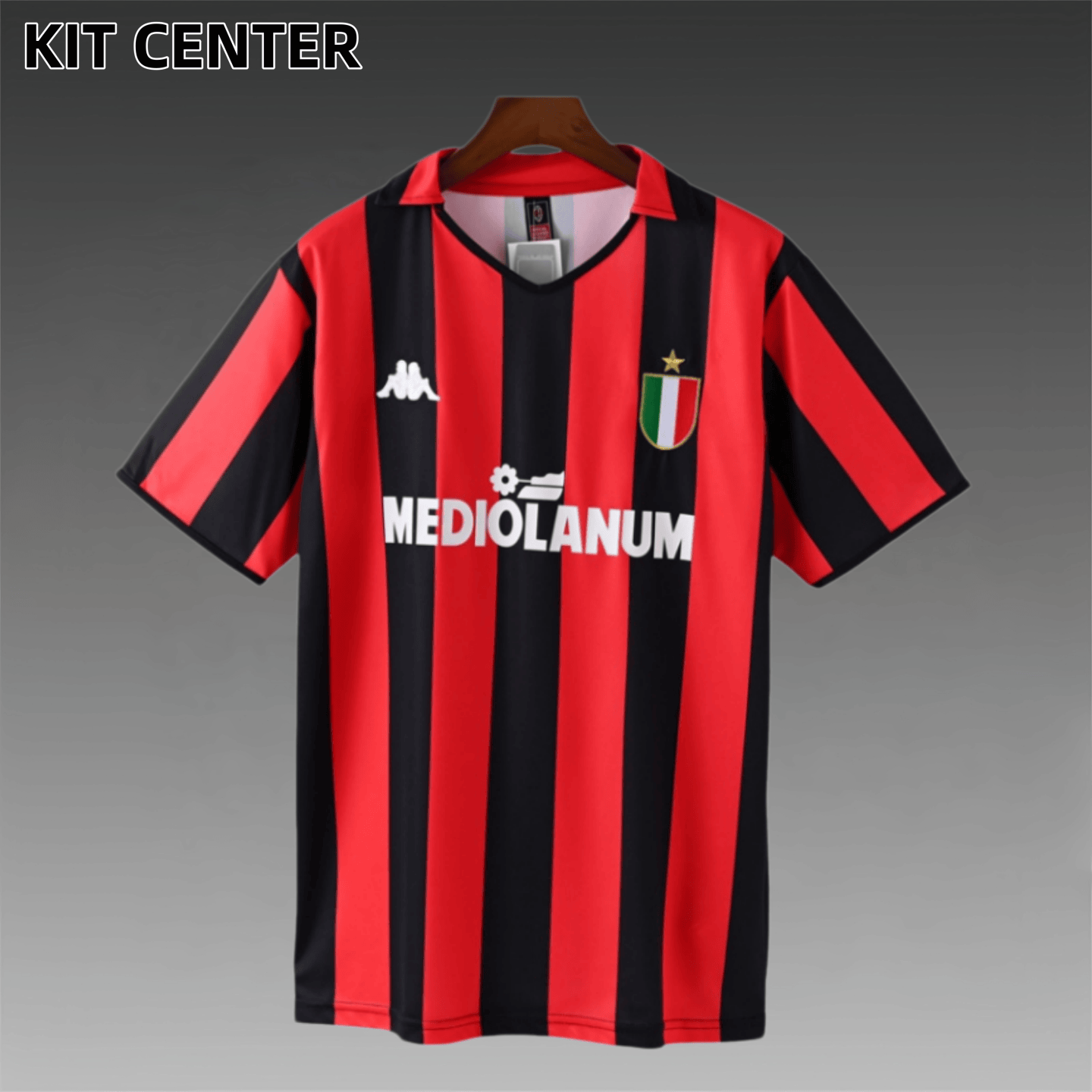 1988/1989 AC Milan Home Retro Football Shirt (Fan Edition)
