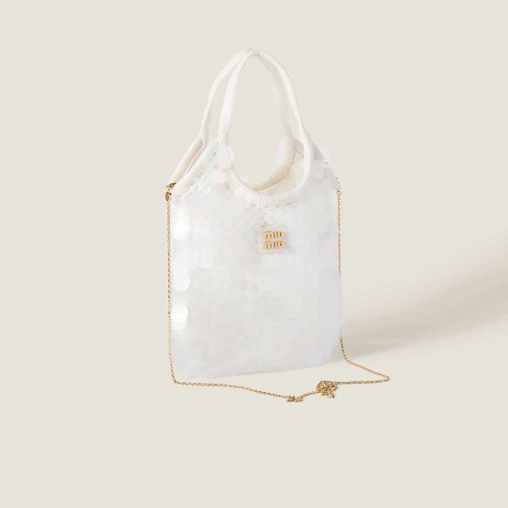 IVY sequin mesh bag