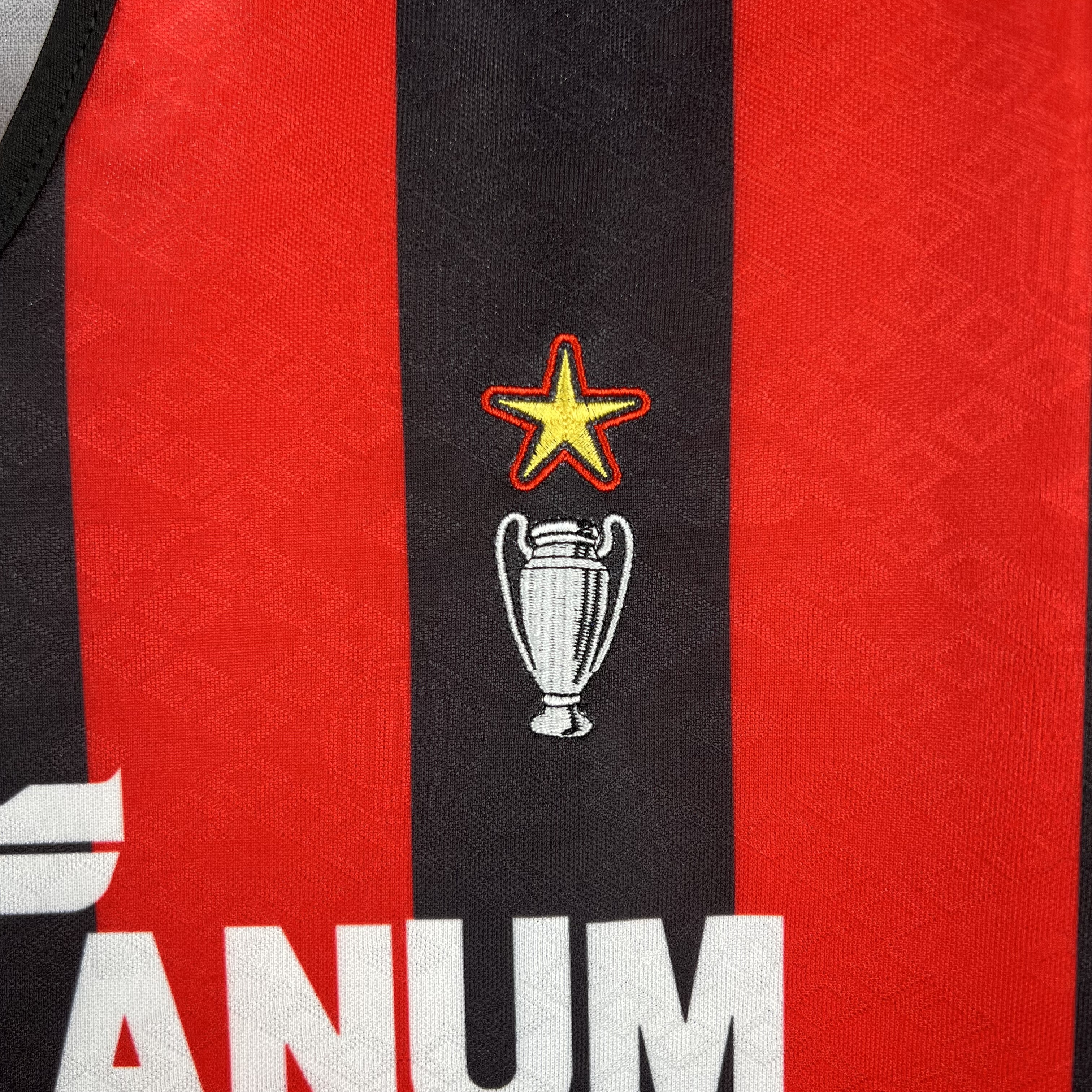1989/1990 AC Milan Home Retro Football Shirt