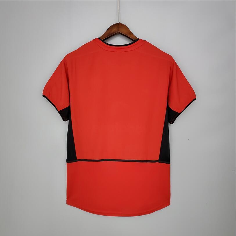 02/04Manchester United home  retro football jersey