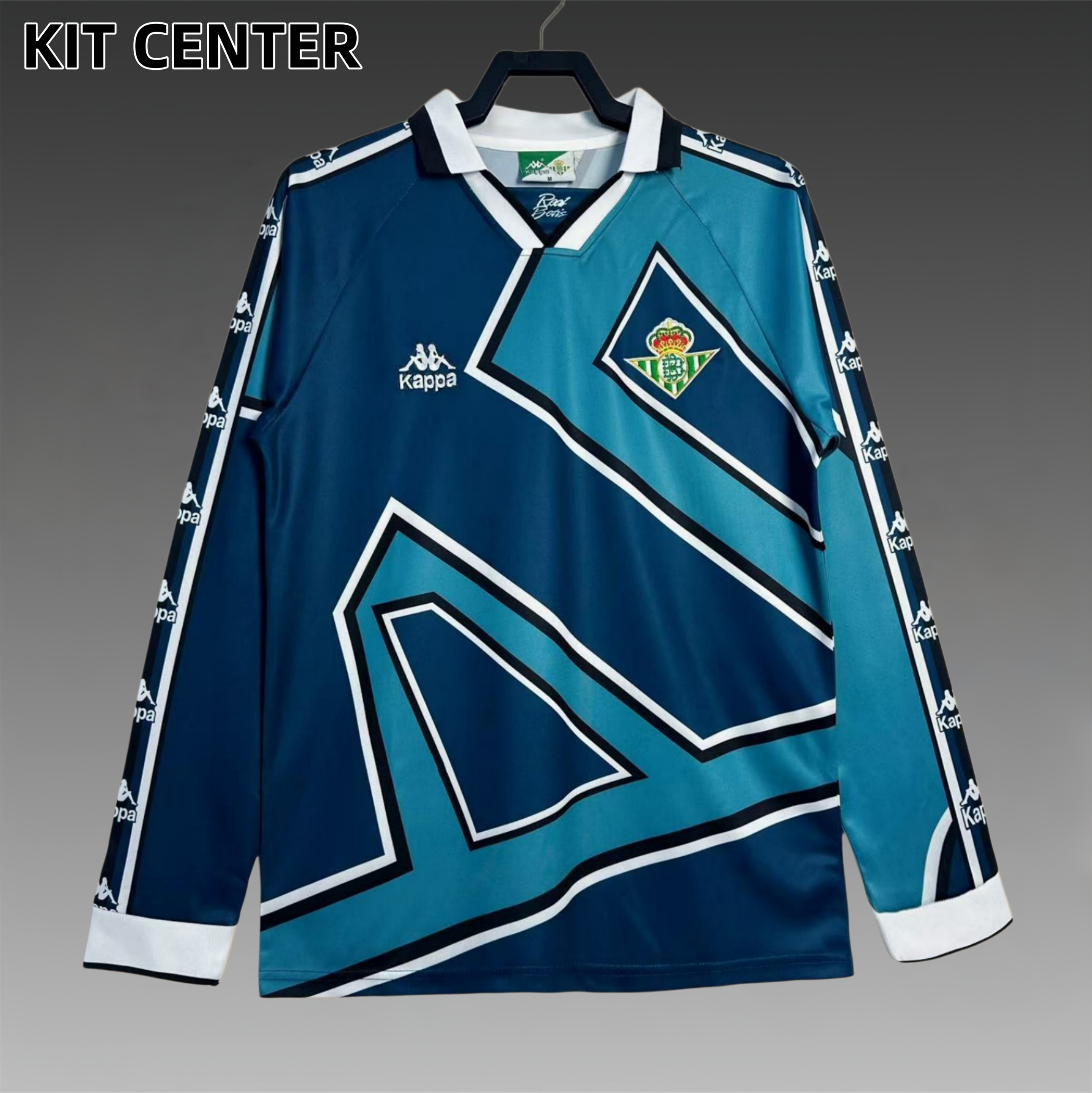 1995/1997 Real Betis Away long sleeves Retro Football Shirt (Retro)