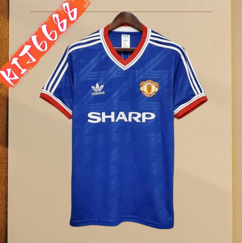 86/88 Manchester United Third Away retro football jersey