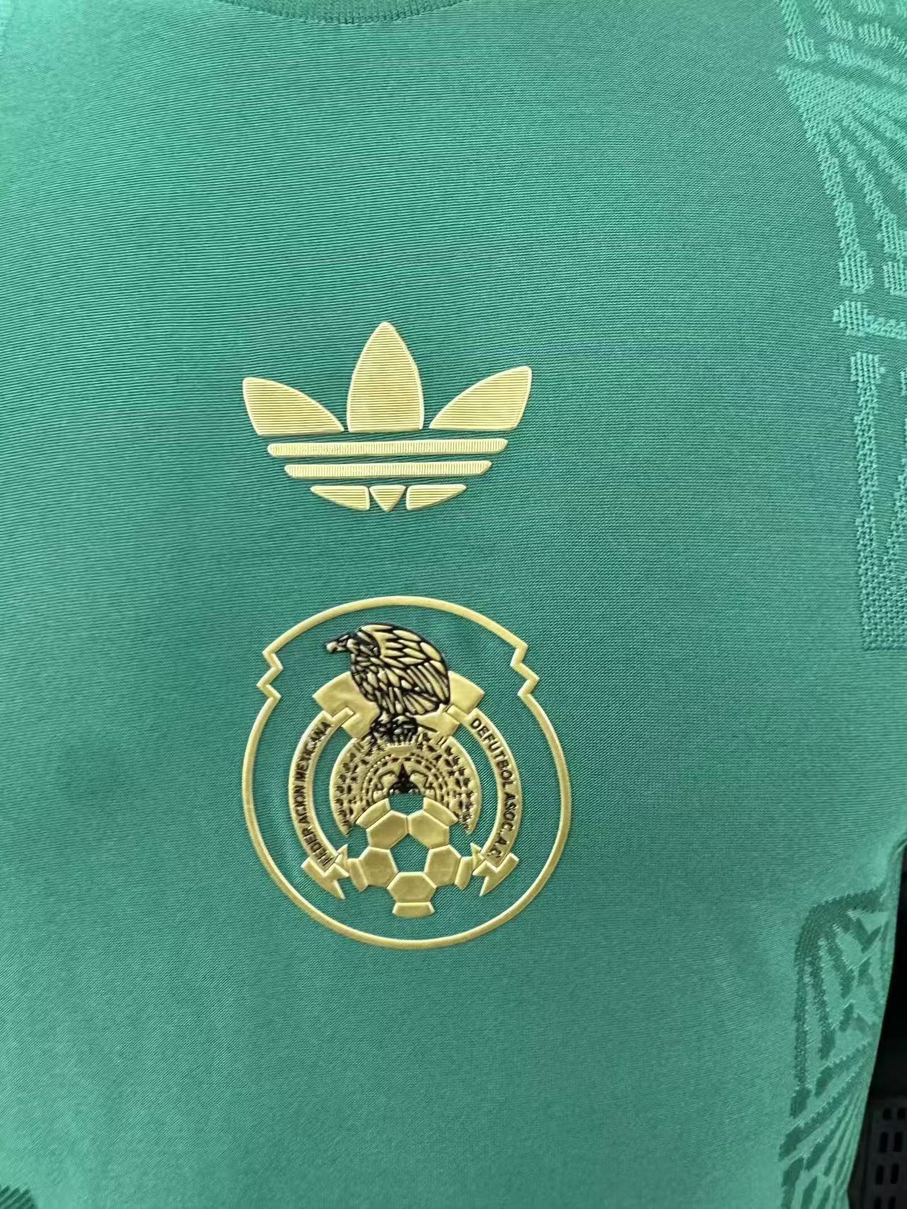 2025/2026 Mexico Golden Cup Green Special Edition Football Shirt （Player Edition）