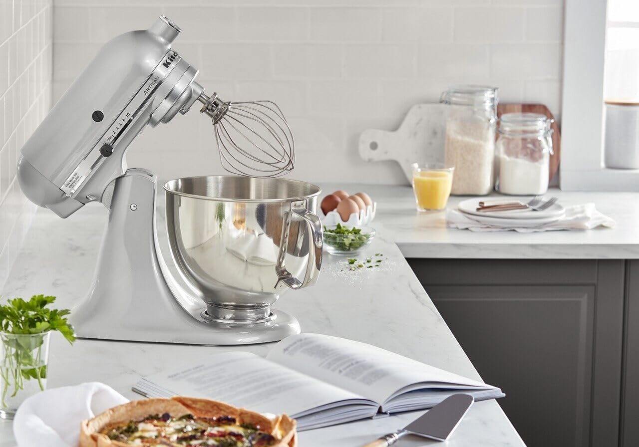 KitchenAid Artisan Series 5-Quart Tilt-Head Stand Mixer - KSM150PS, Milkshake