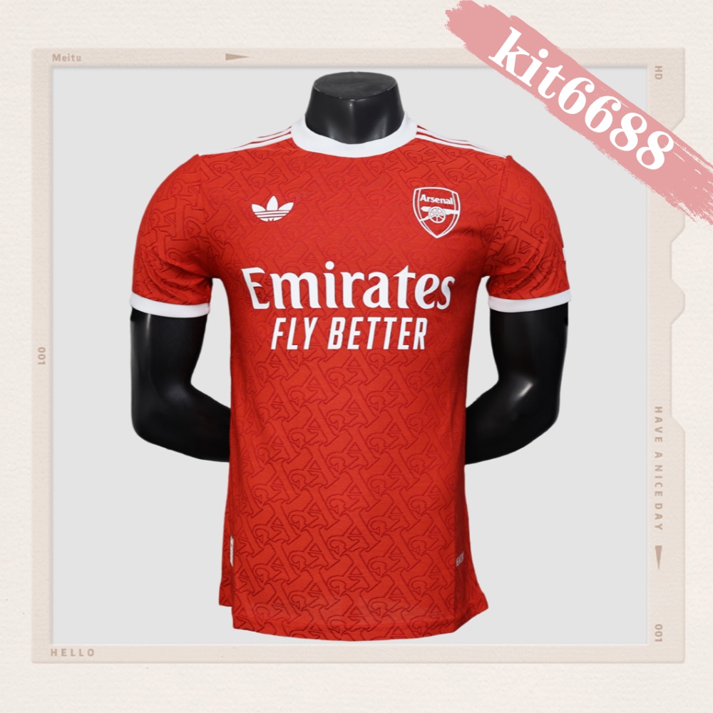 2025/2026 Arsenal Red Football Shirt （ Player）