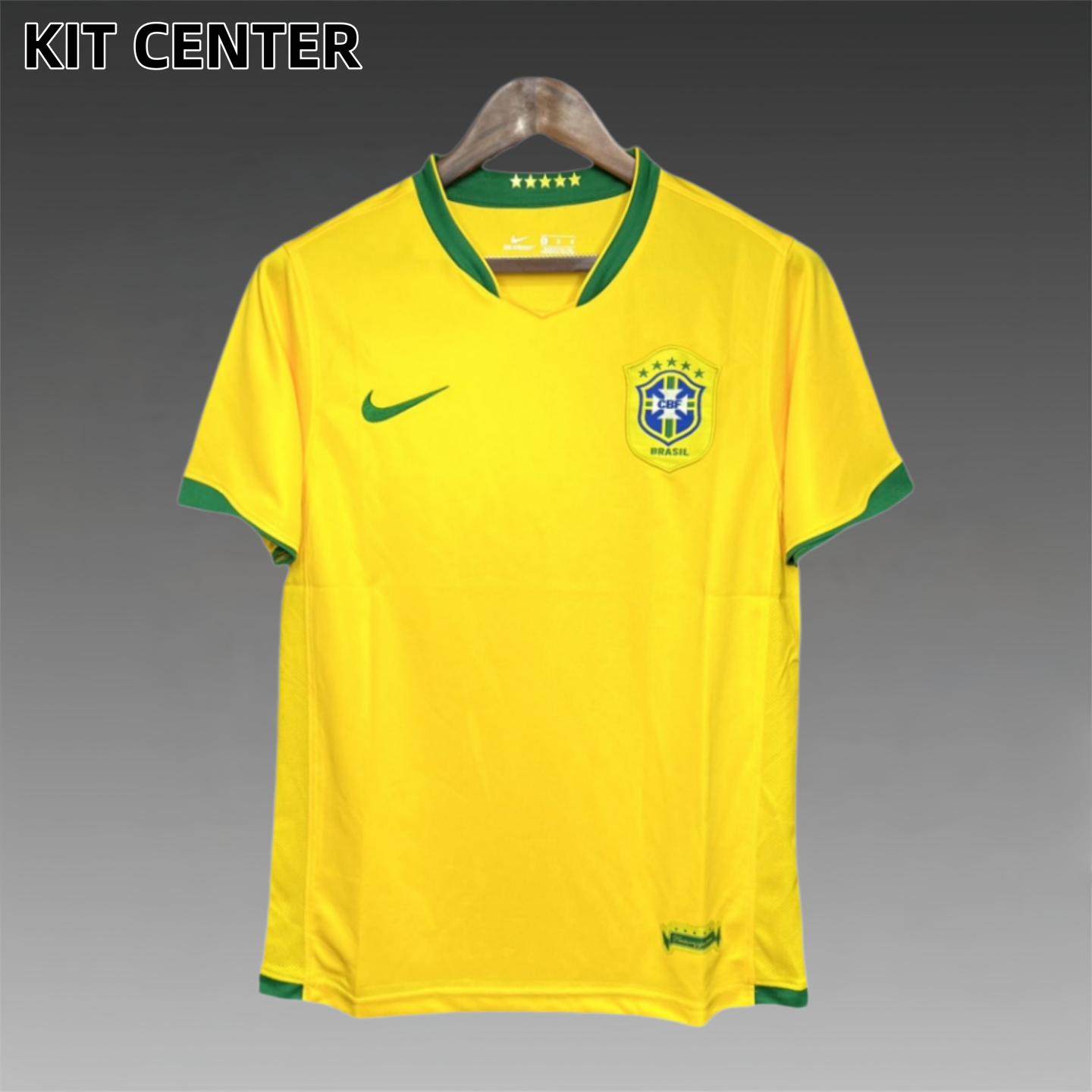 2006 Brazil Home Retro Football Shirt