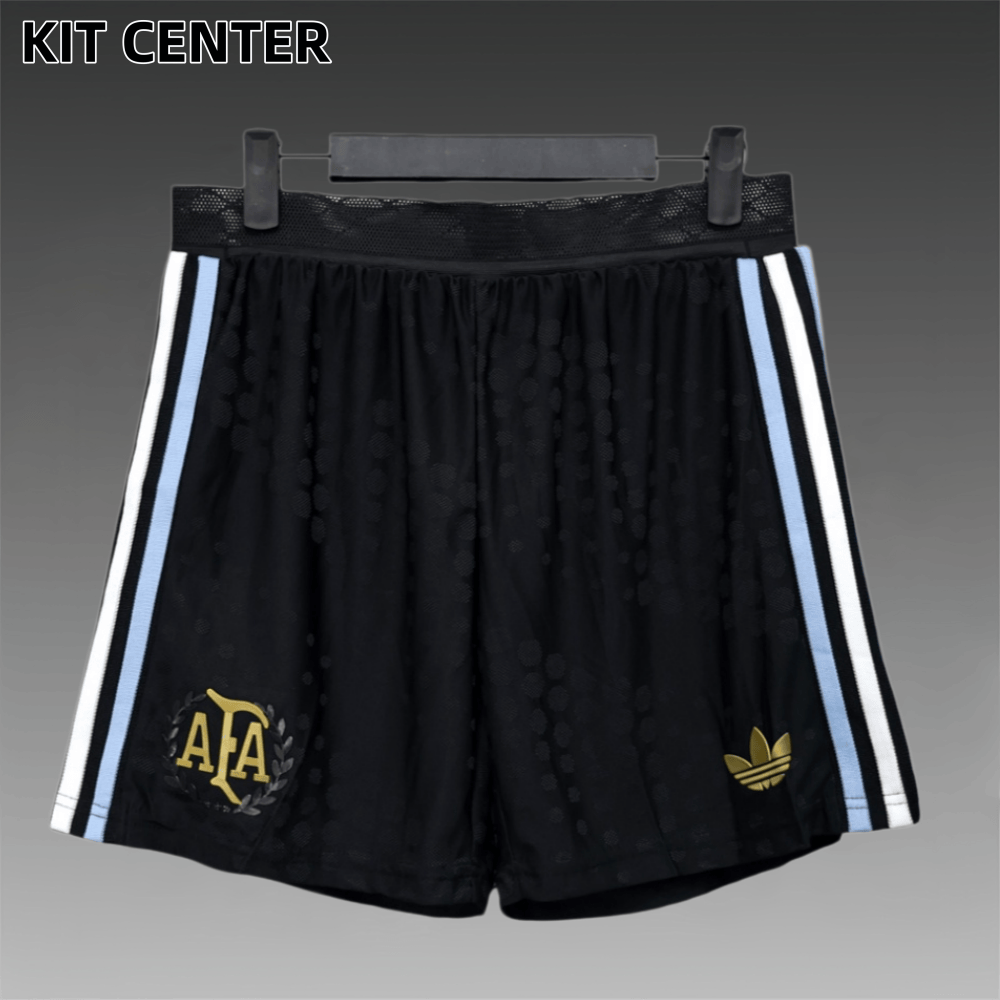 2025/2026 Argentina black football shorts