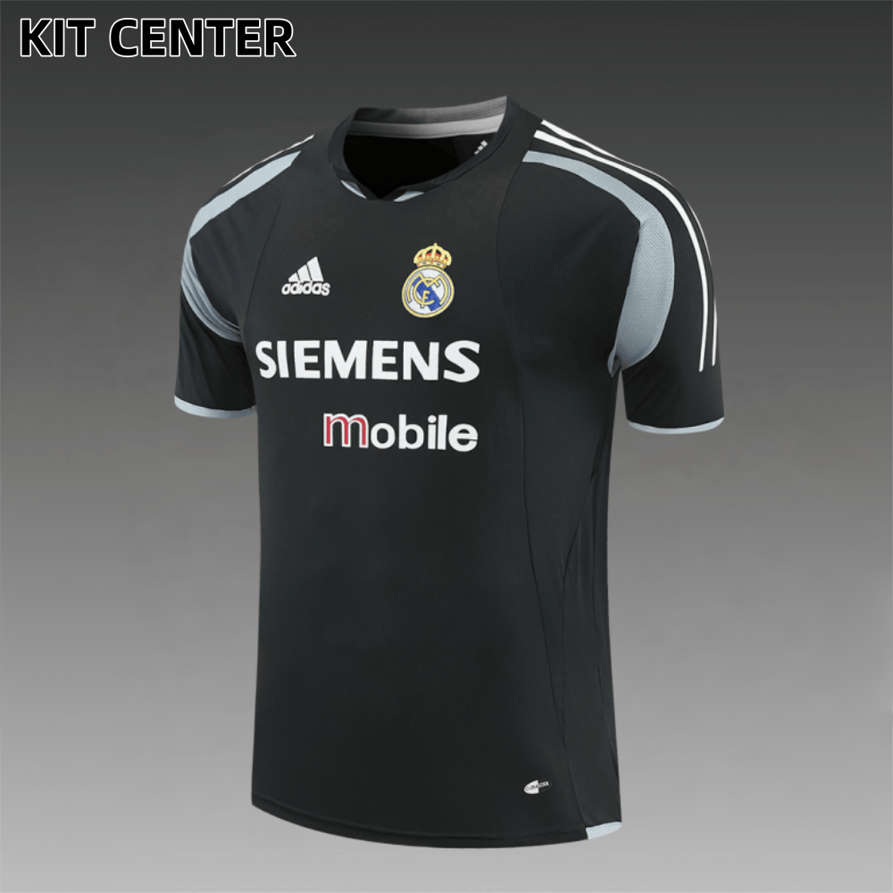 04/05 Real Madrid Retro Training Uniform short sleeves- Sleeve Football Shirt