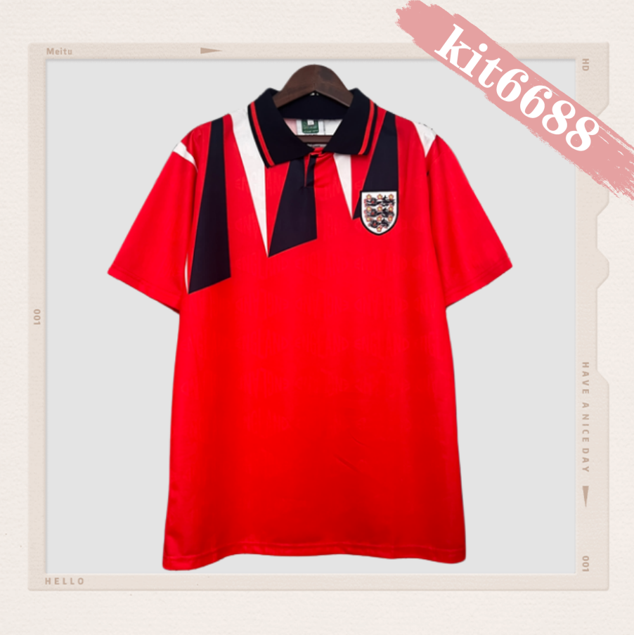 1992 England Away Retro Football Shirt