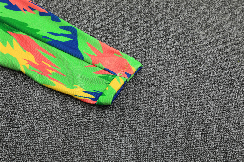 25/26 Brazil turquoise Half Zip Training Kit (Adult Kids Kit)