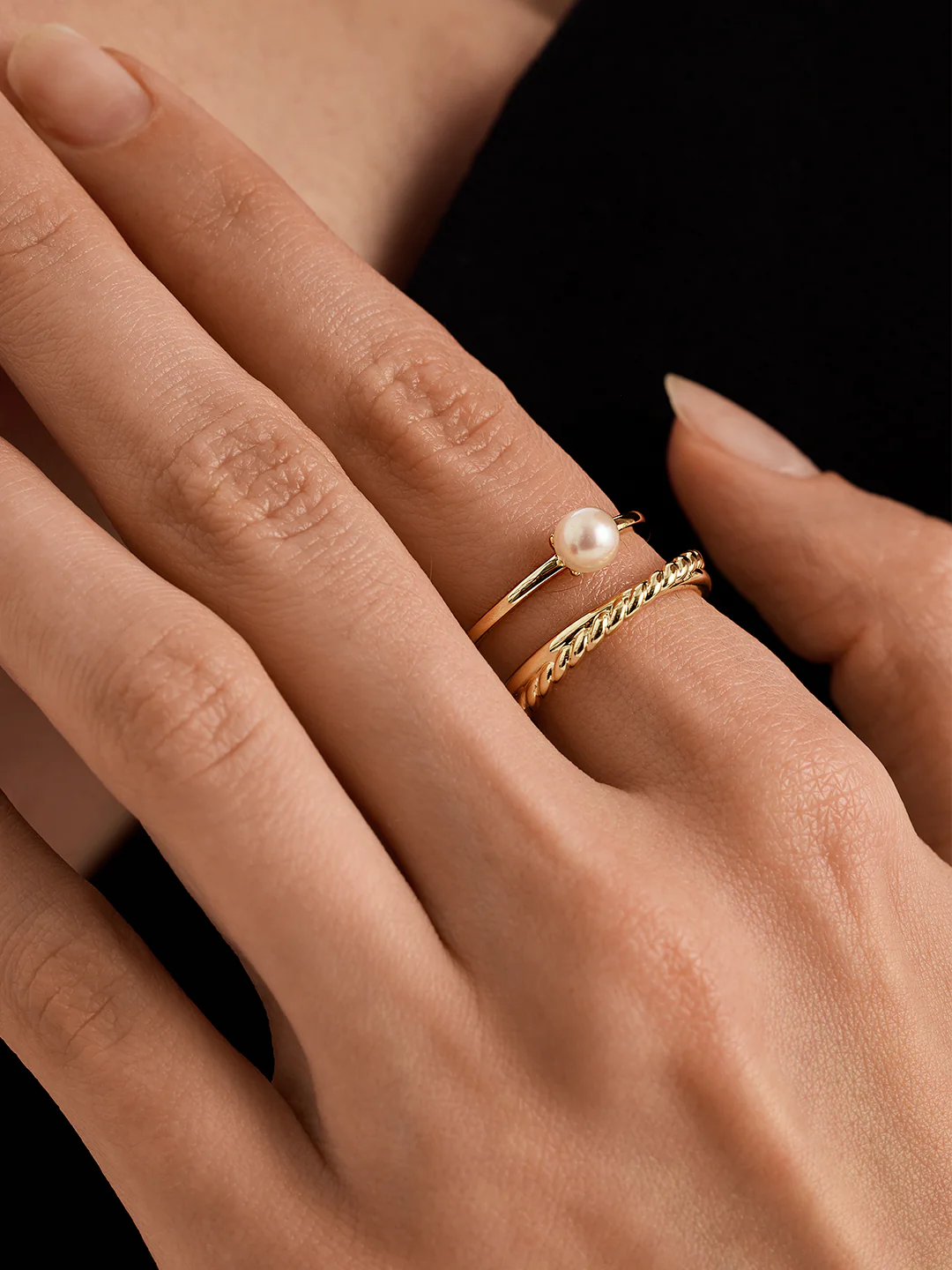 Single Pearl Ring
