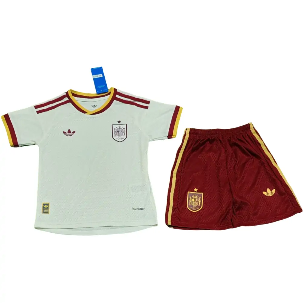 2026 World Cup Spain Away Jersey Children's Set - Player Edition