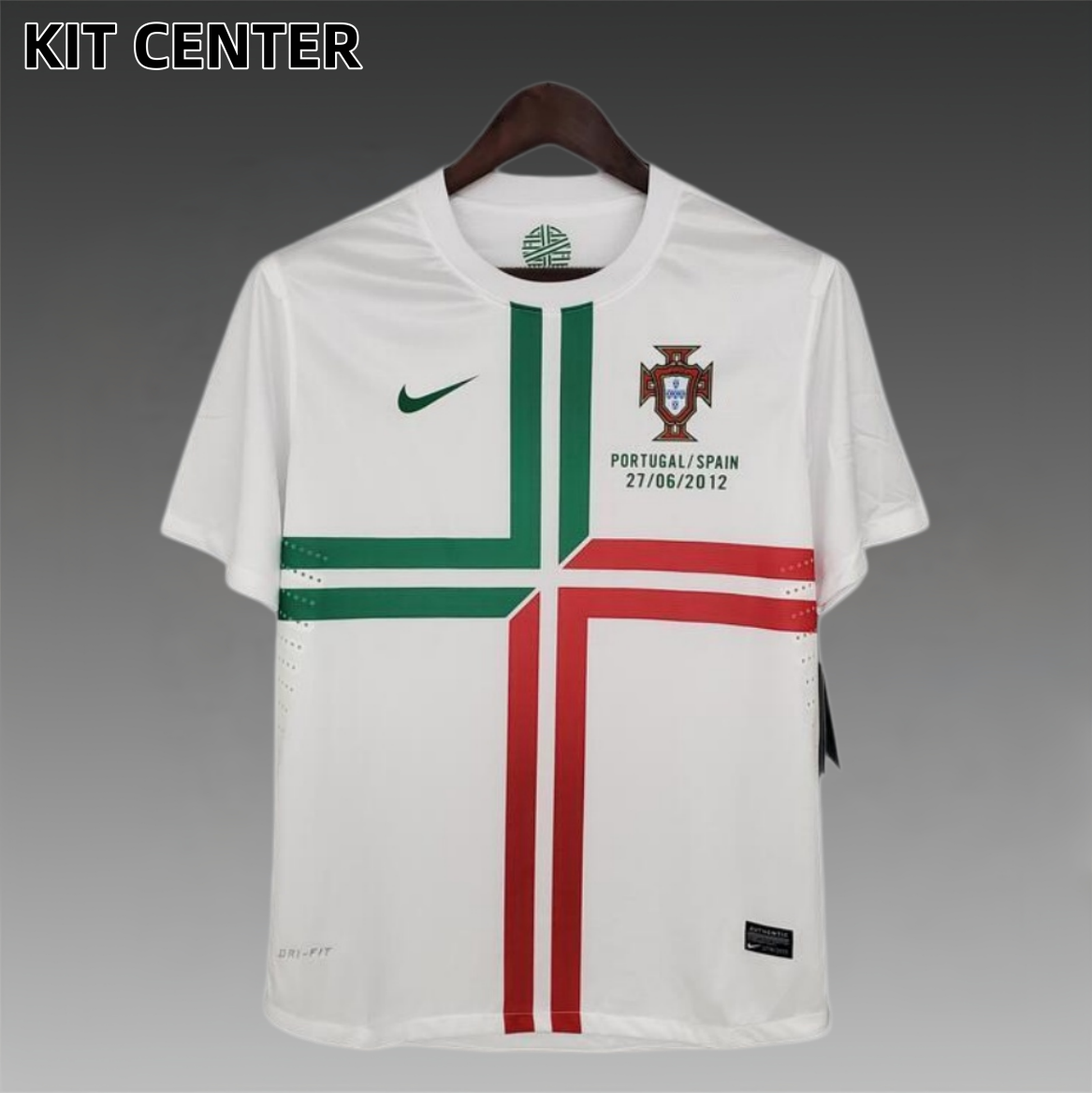 2012 Portugal Away  Retro Football Shirt