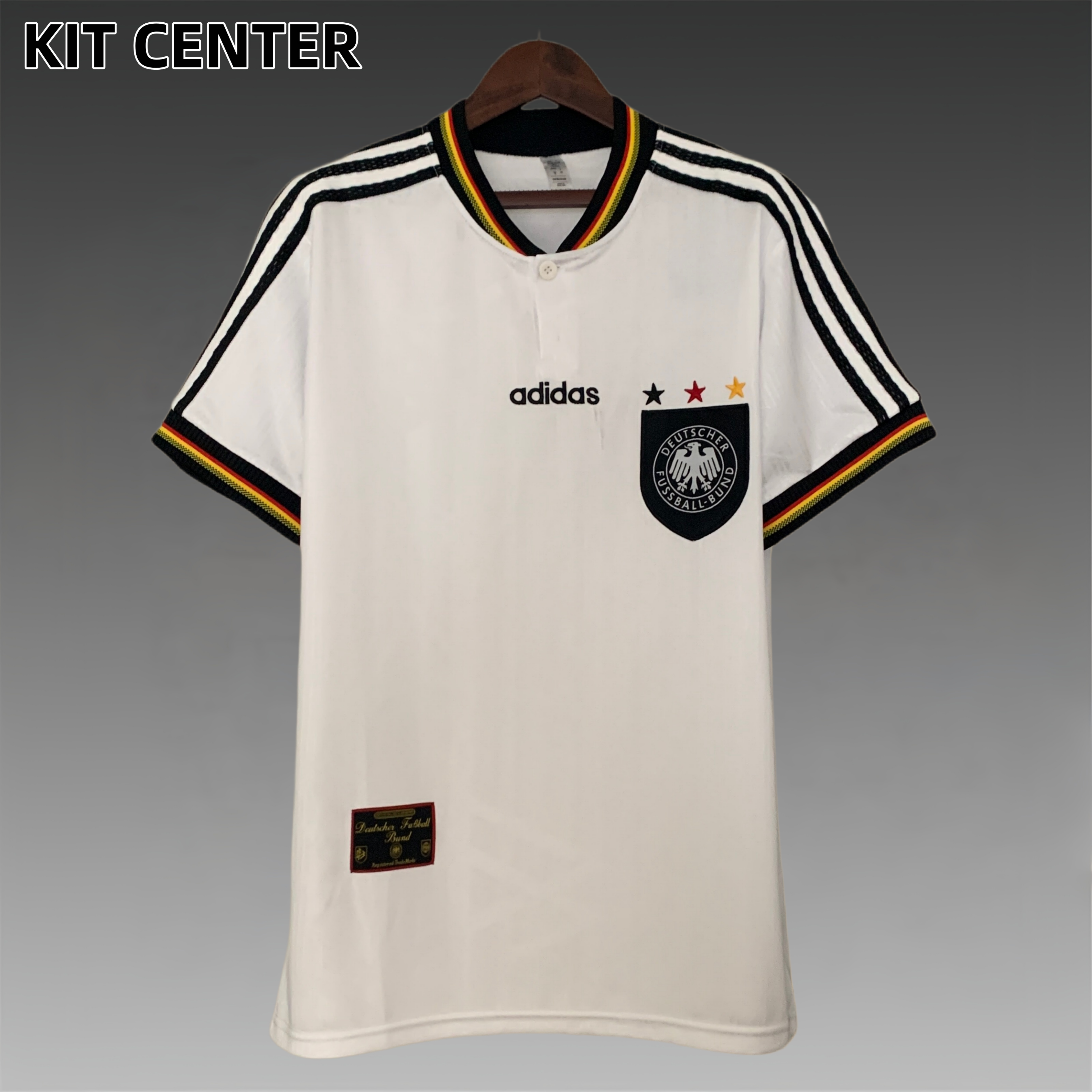 1996 Germany home Retro Football Shirt