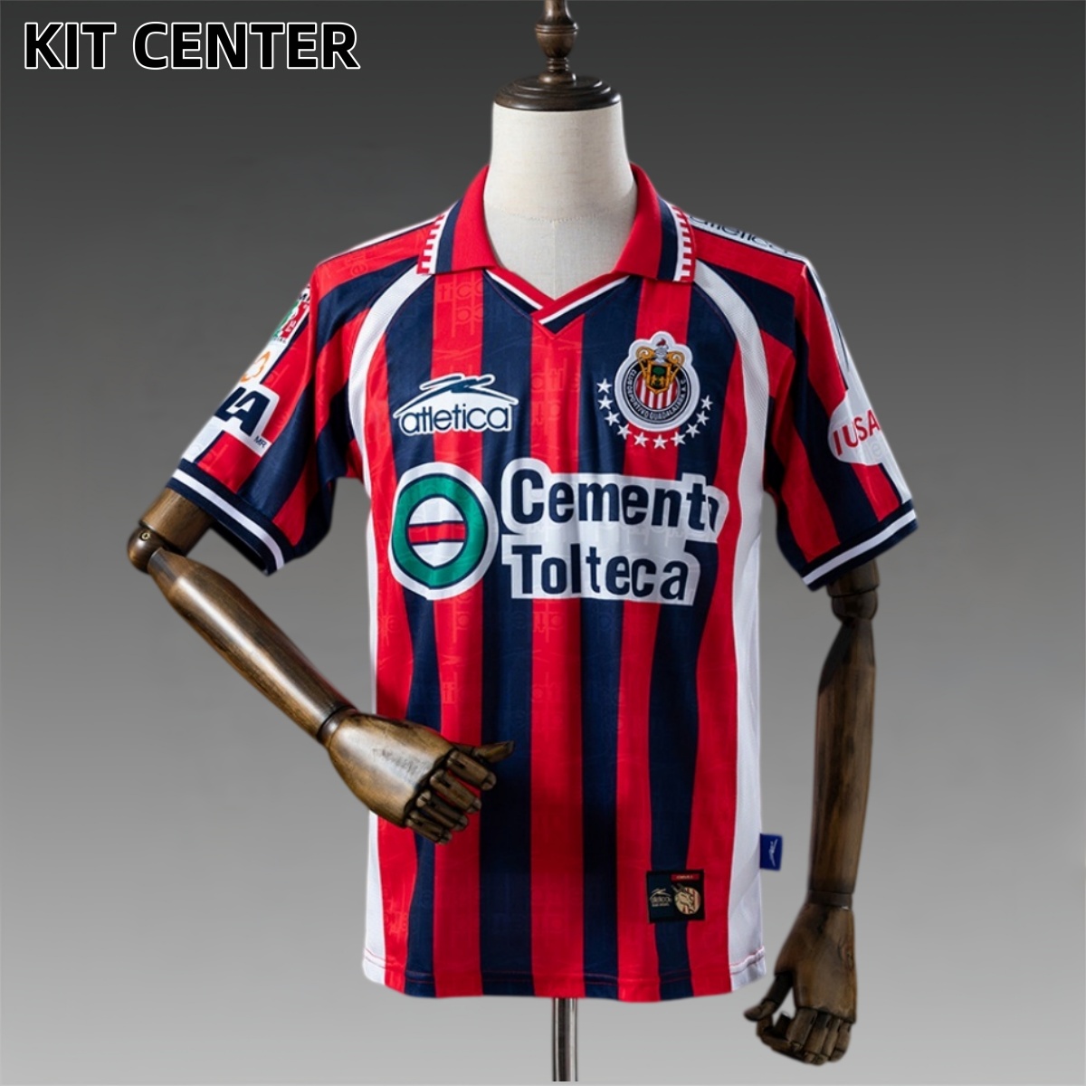 1999/2000 Club Chivas Home Retro Football Shirt (Fans version)