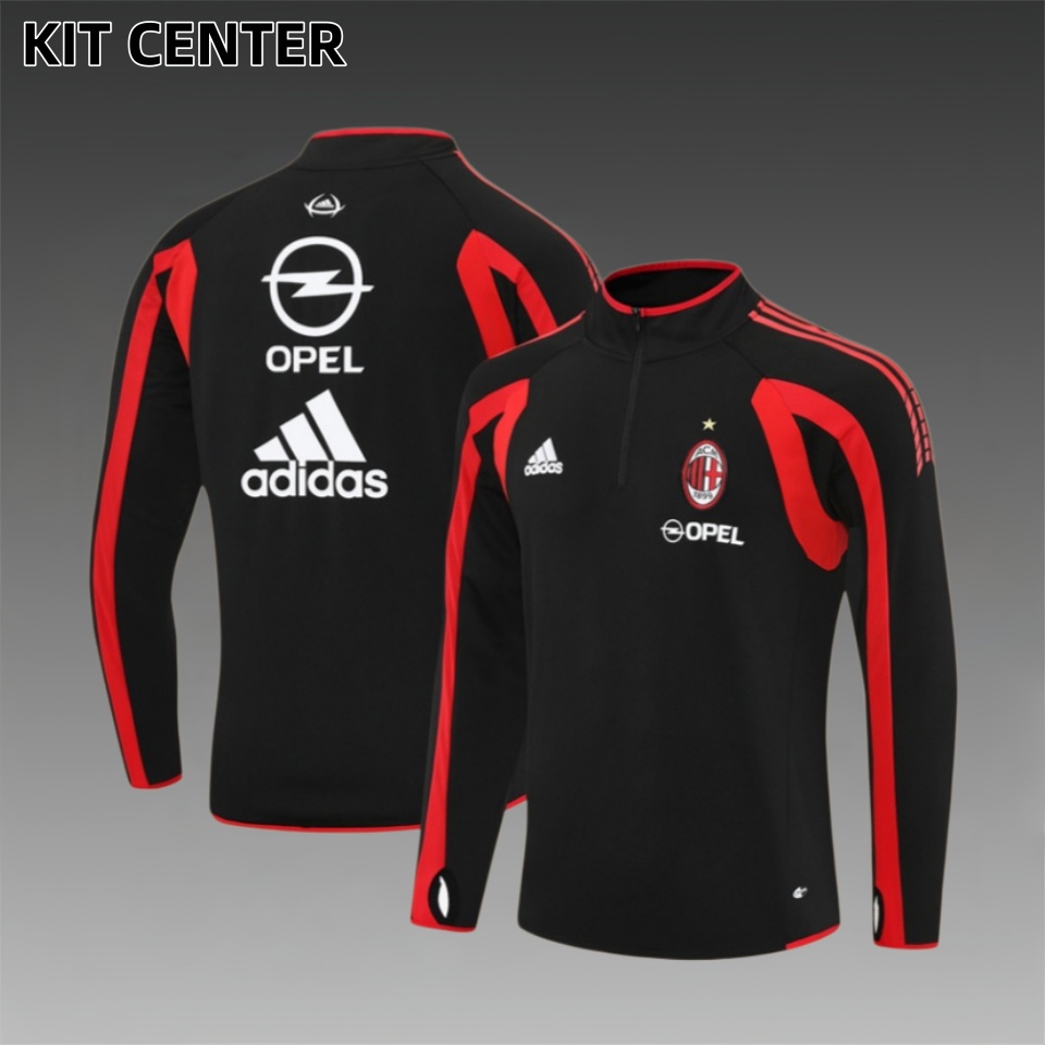 05/06 AC Milan Retro Training Shirt Long Sleeve Football Shirt