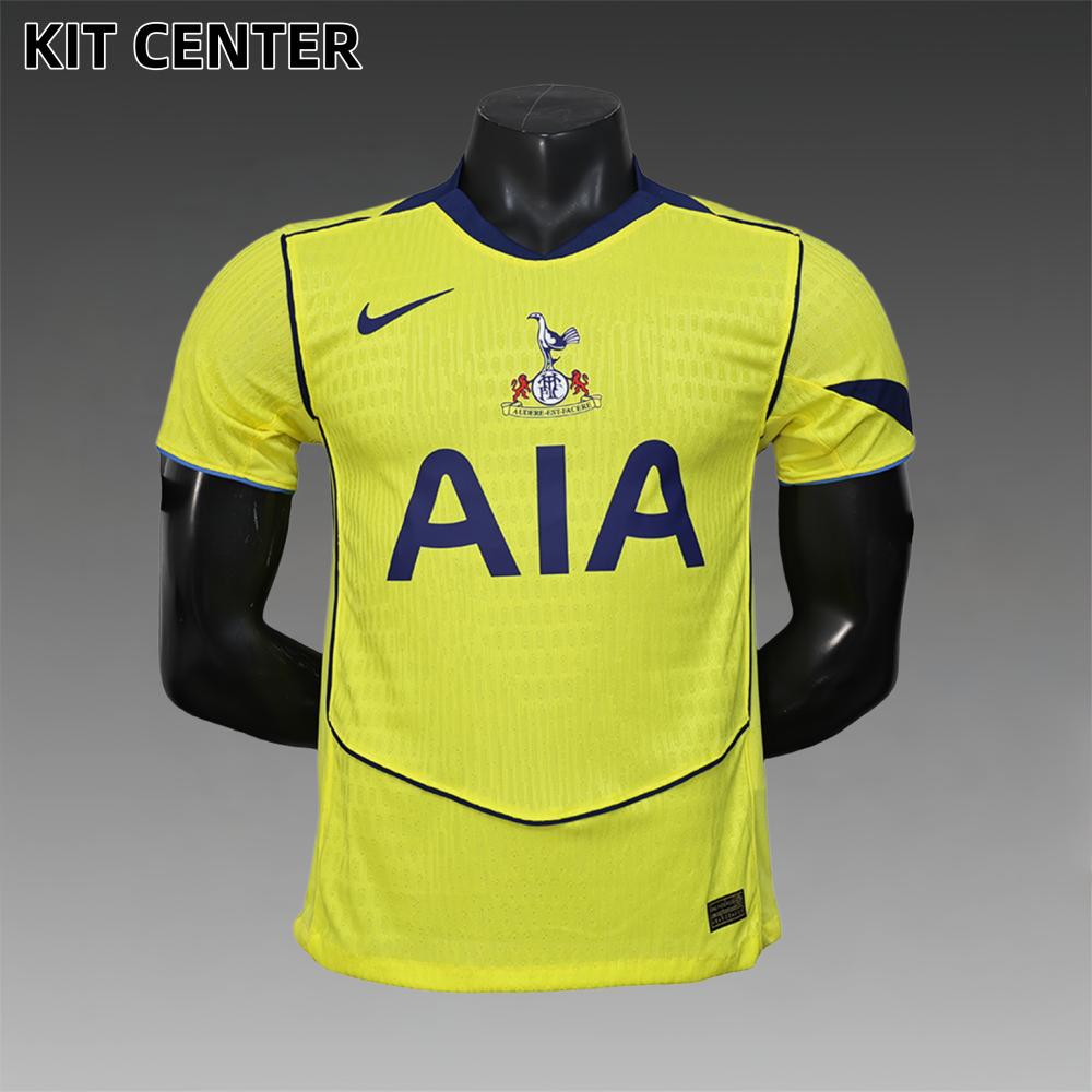2025/2026 Tottenham Hotspur Third Football Shirt（Player）