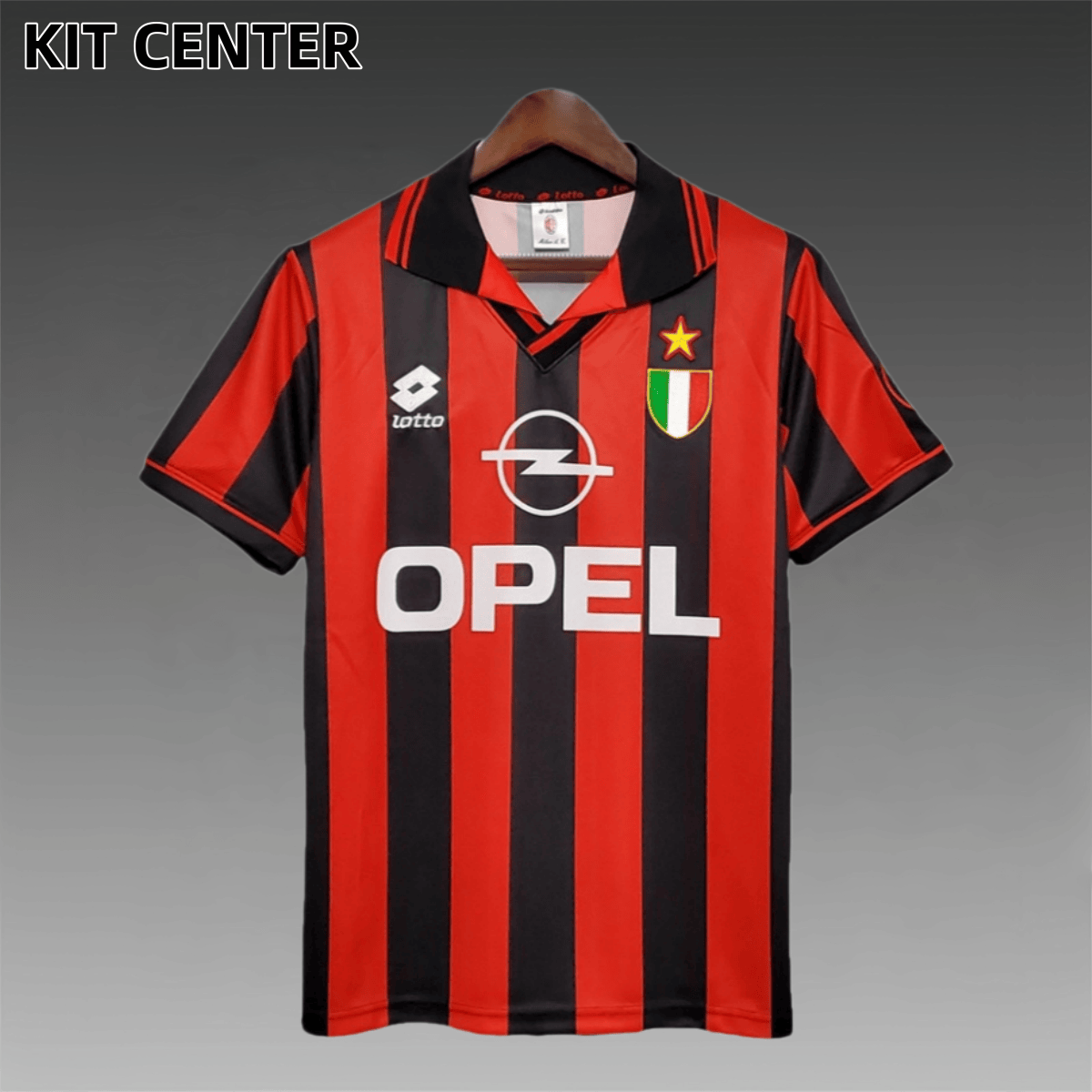 1996/1997 AC Milan Home Retro Football Shirt