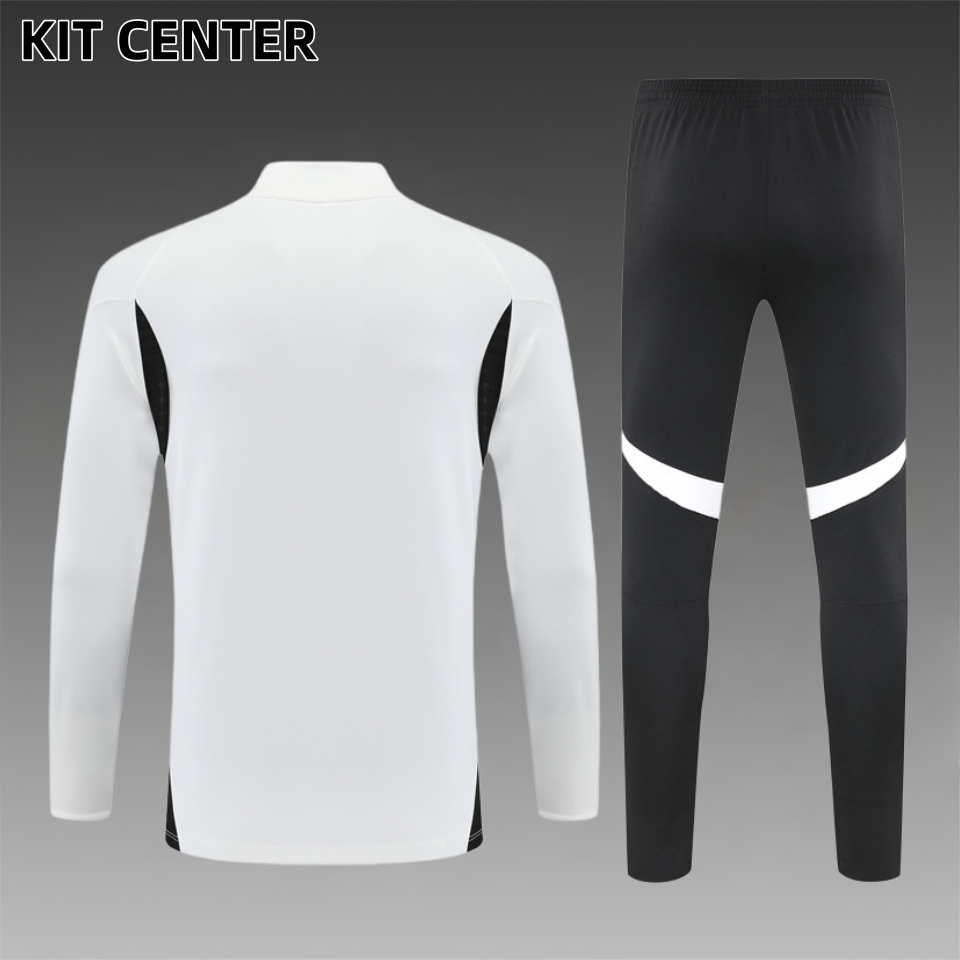 2025/2026 Liverpool Light Gray Adult Half Zip Training Suit (Adult Kit)