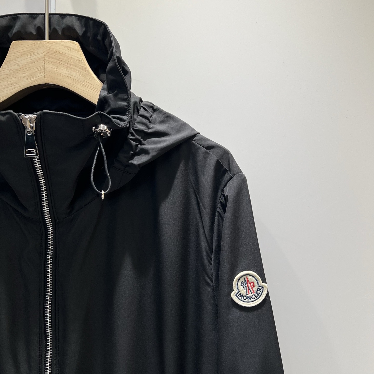 Moncler Enette 2026 Spring Autumn Women's Jackets Polyester Hooded Zipper Tassel Casual Slim Woman's Coats MKDFWJ26001