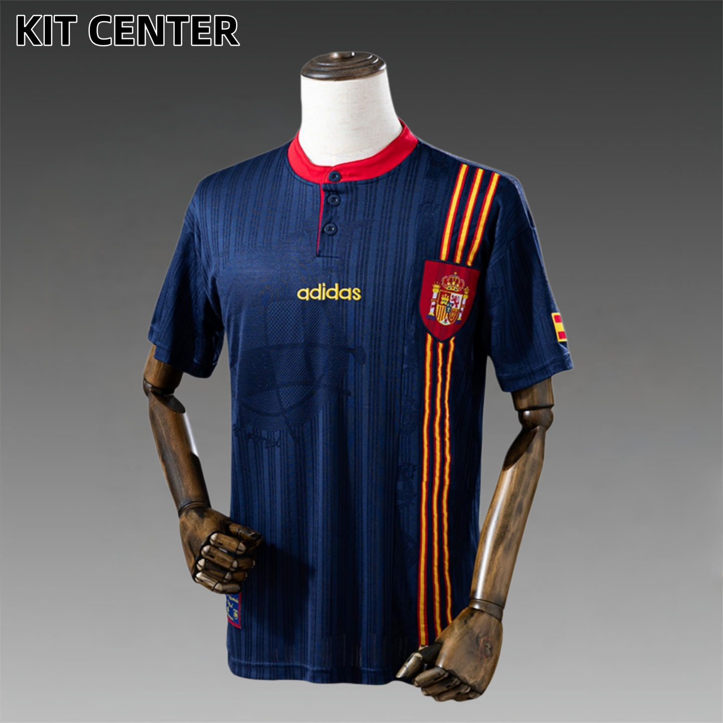 1996 Spain Away Retro Football Shirt
