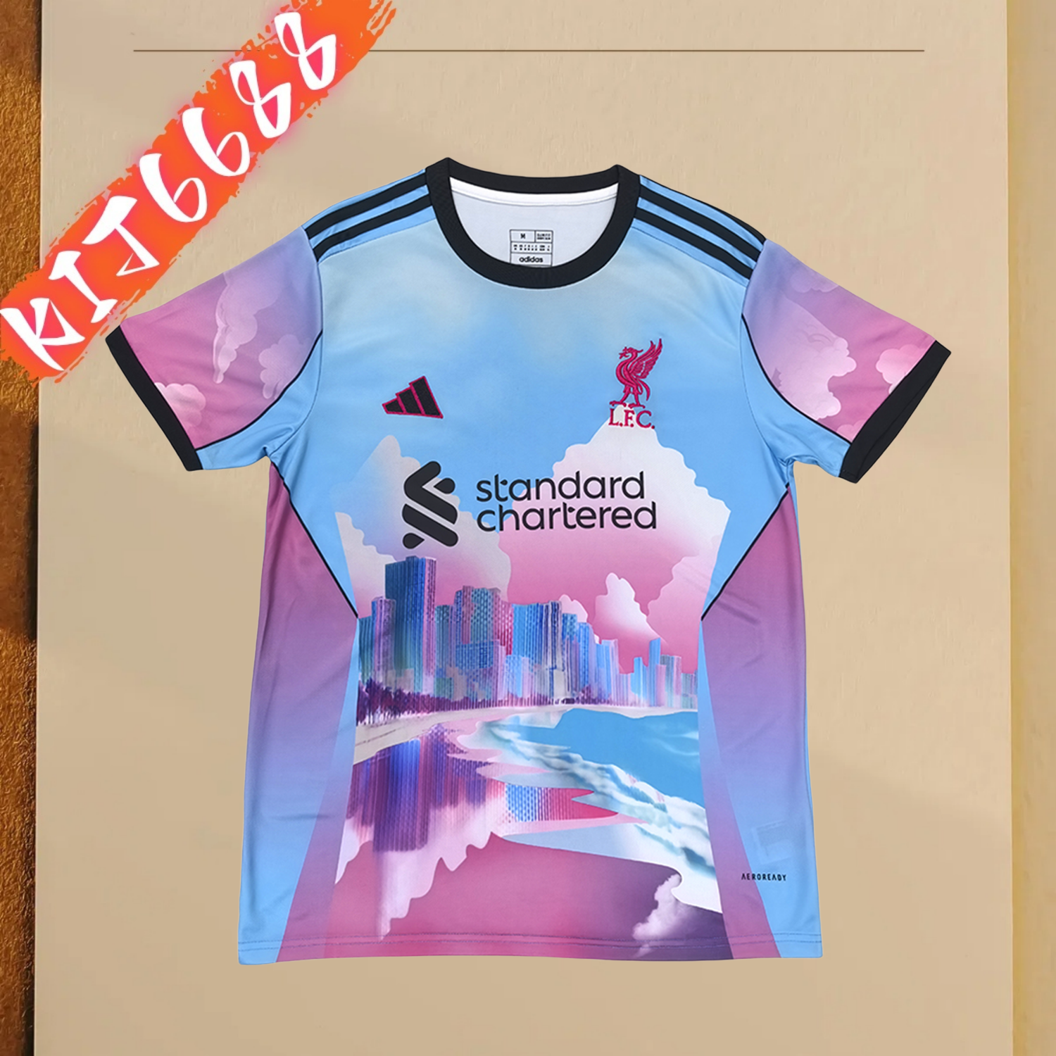 2025/2026 Liverpool Building Pink Special Edition Football Shirt (Fans)