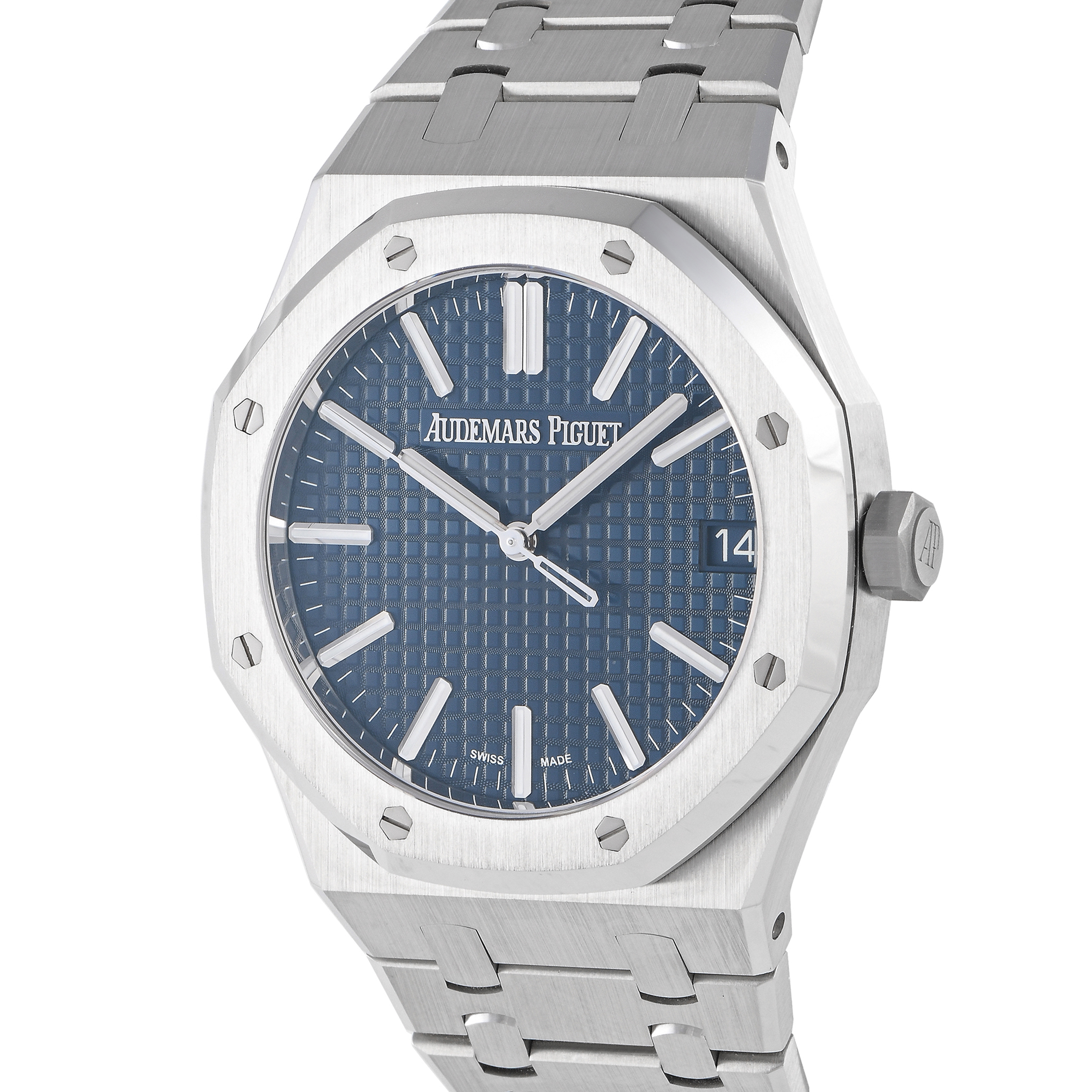 Audemars PiguetRoyal Oak Blue Dial Steel Watch 15510ST.OO.1320ST.06