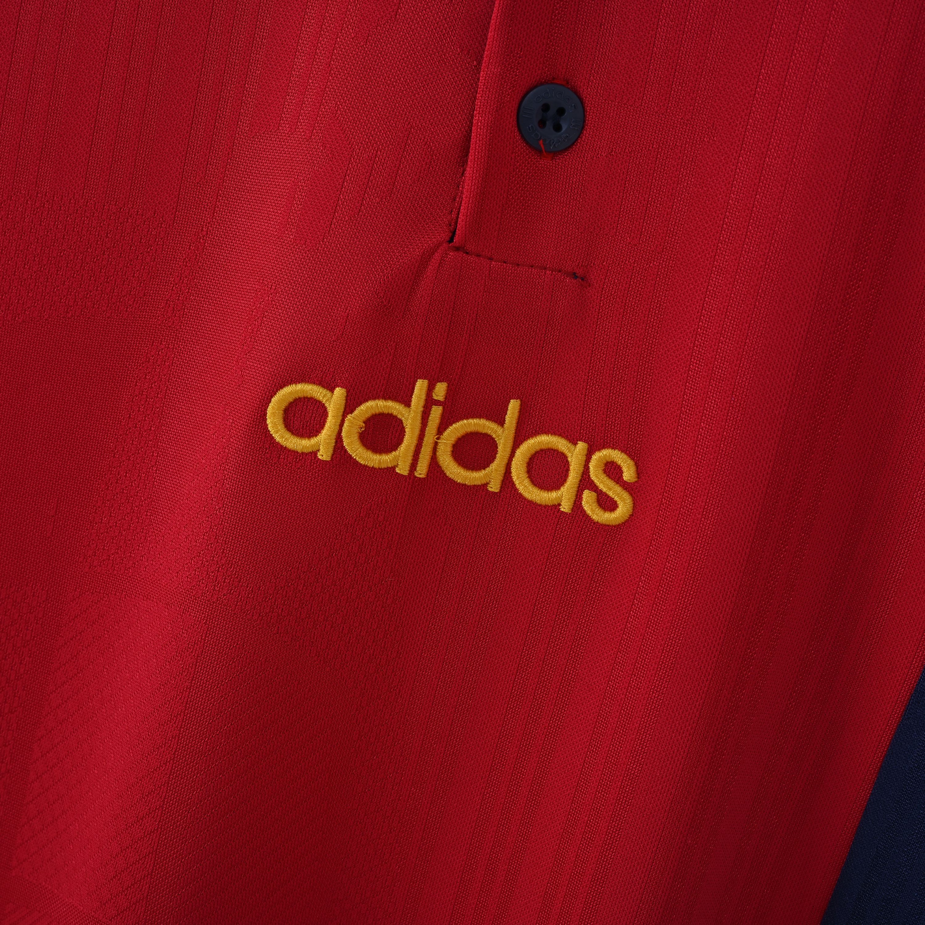 1996 Spain Home Retro Football Shirt