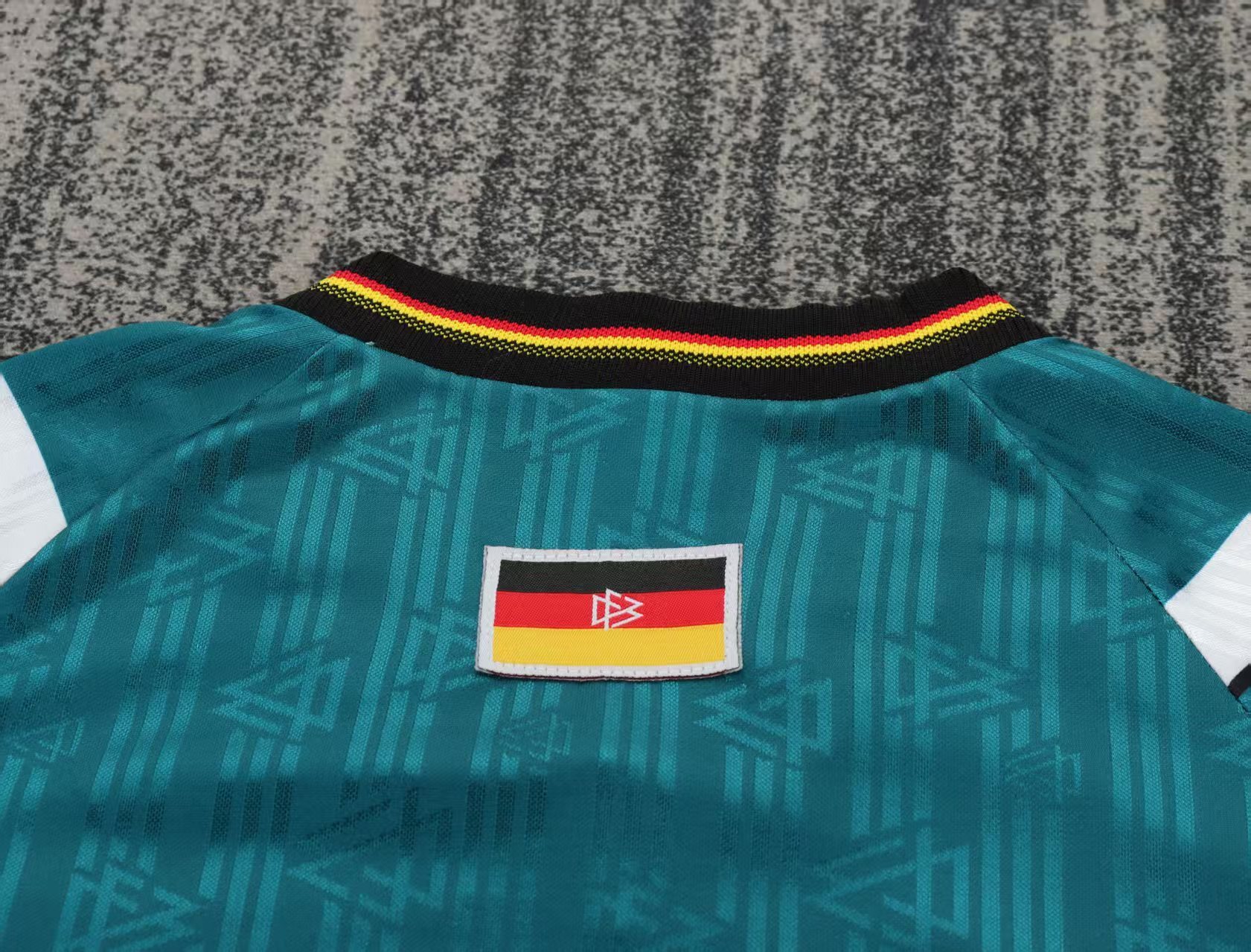 1996 Germany Away Retro Football Shirt ( Kids Kit )