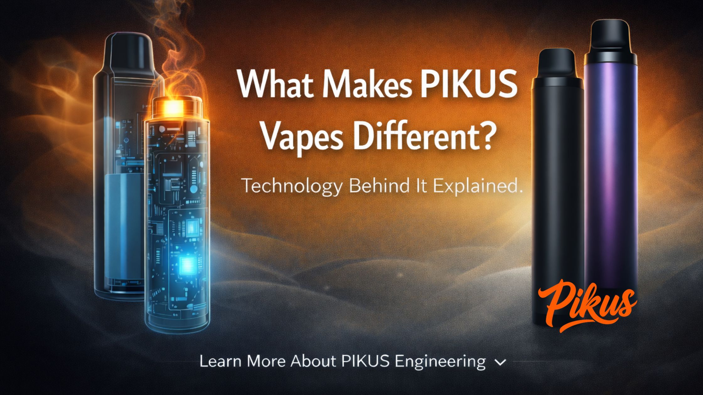 What Makes PIKUS Vapes Different? Technology Behind It Explained.
