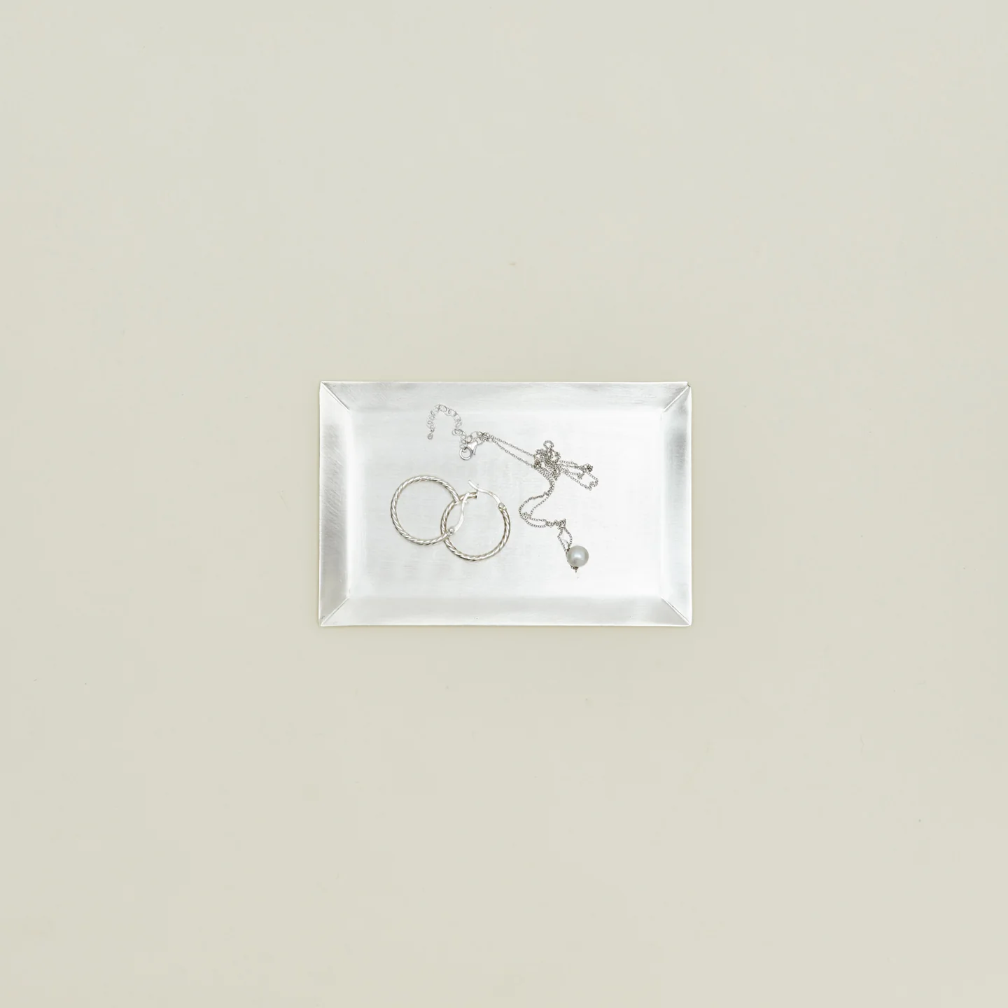 Rectangular Silver Tray