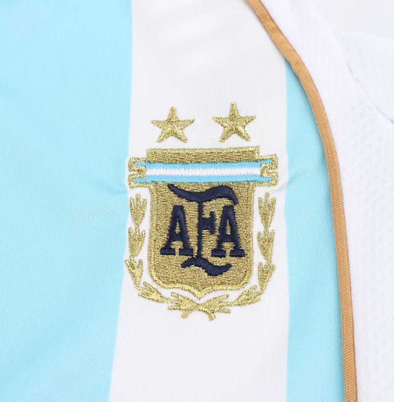 2006 Argentina home Retro  Football Shirt ( Kids Kit )