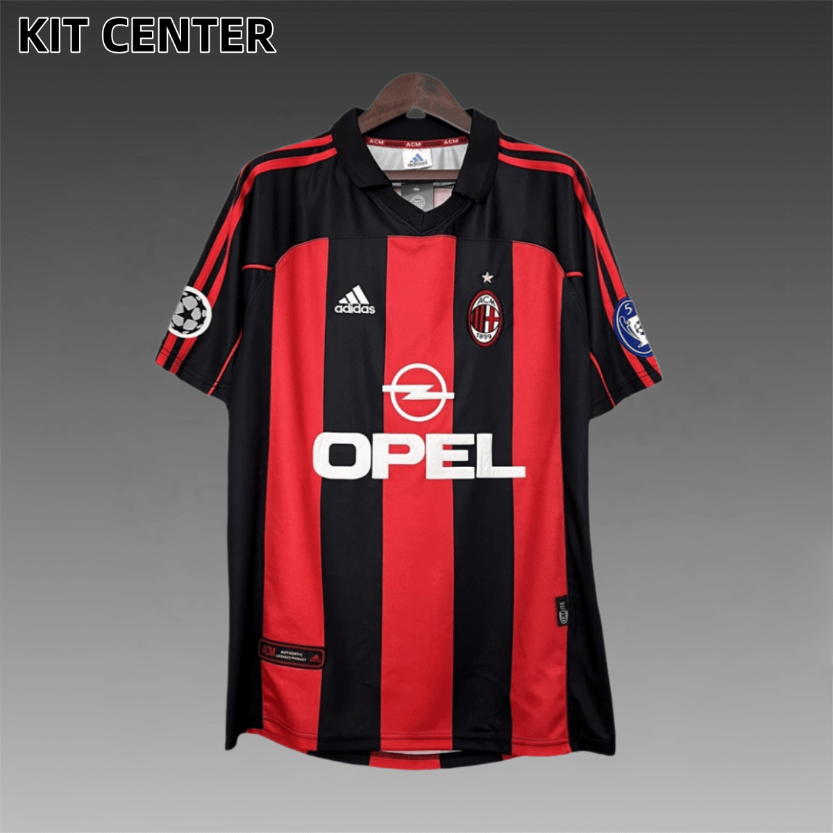 2000/2001 AC Milan Home Retro Football Shirt