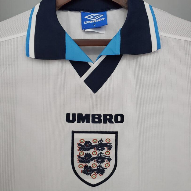 1996 England Home  Retro Football Soccer jerseys