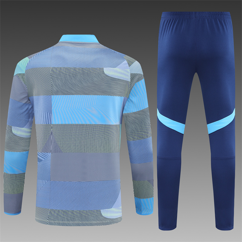 2025/2026 Real Madrid Light Blue Adult Half Zip Training Kit (Adult Kit)
