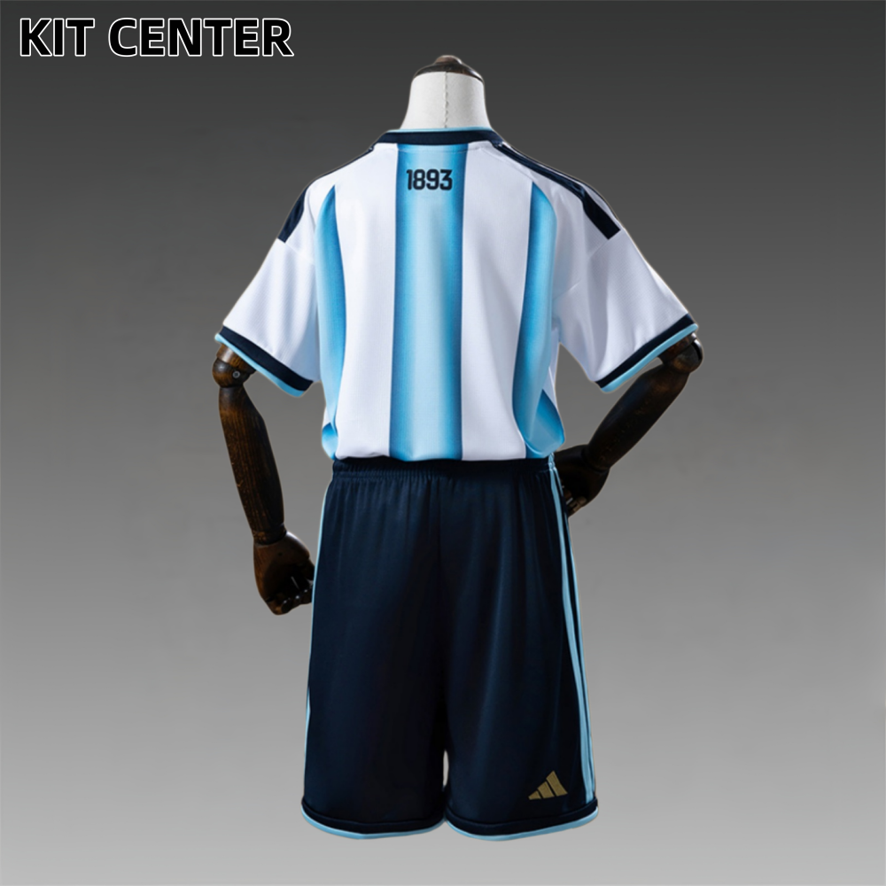 2026 Argentina Home Football Shirt (Adult Kids Kit socks)