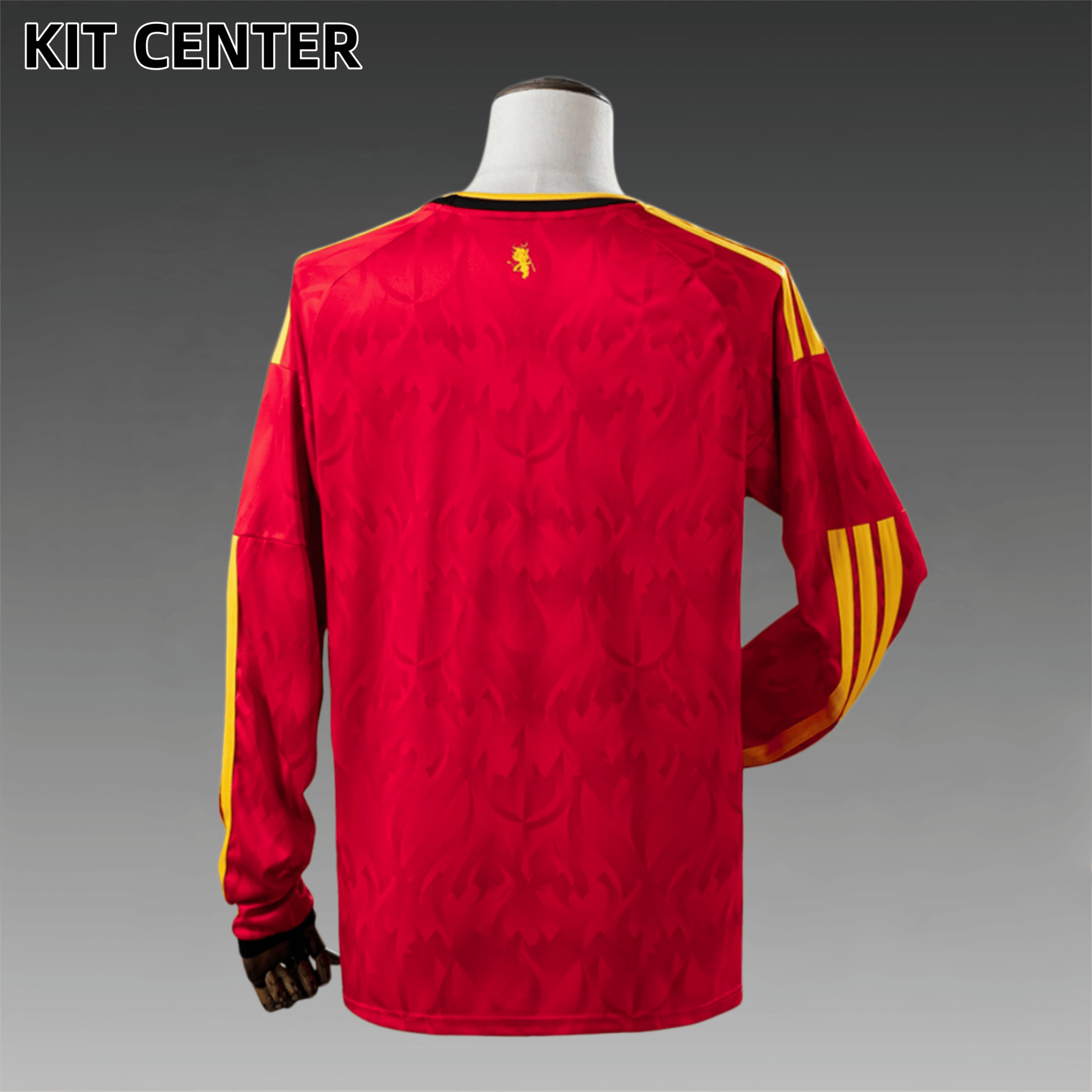 2026 Belgium Home Long-Sleeve Football Shirt (Fans version)