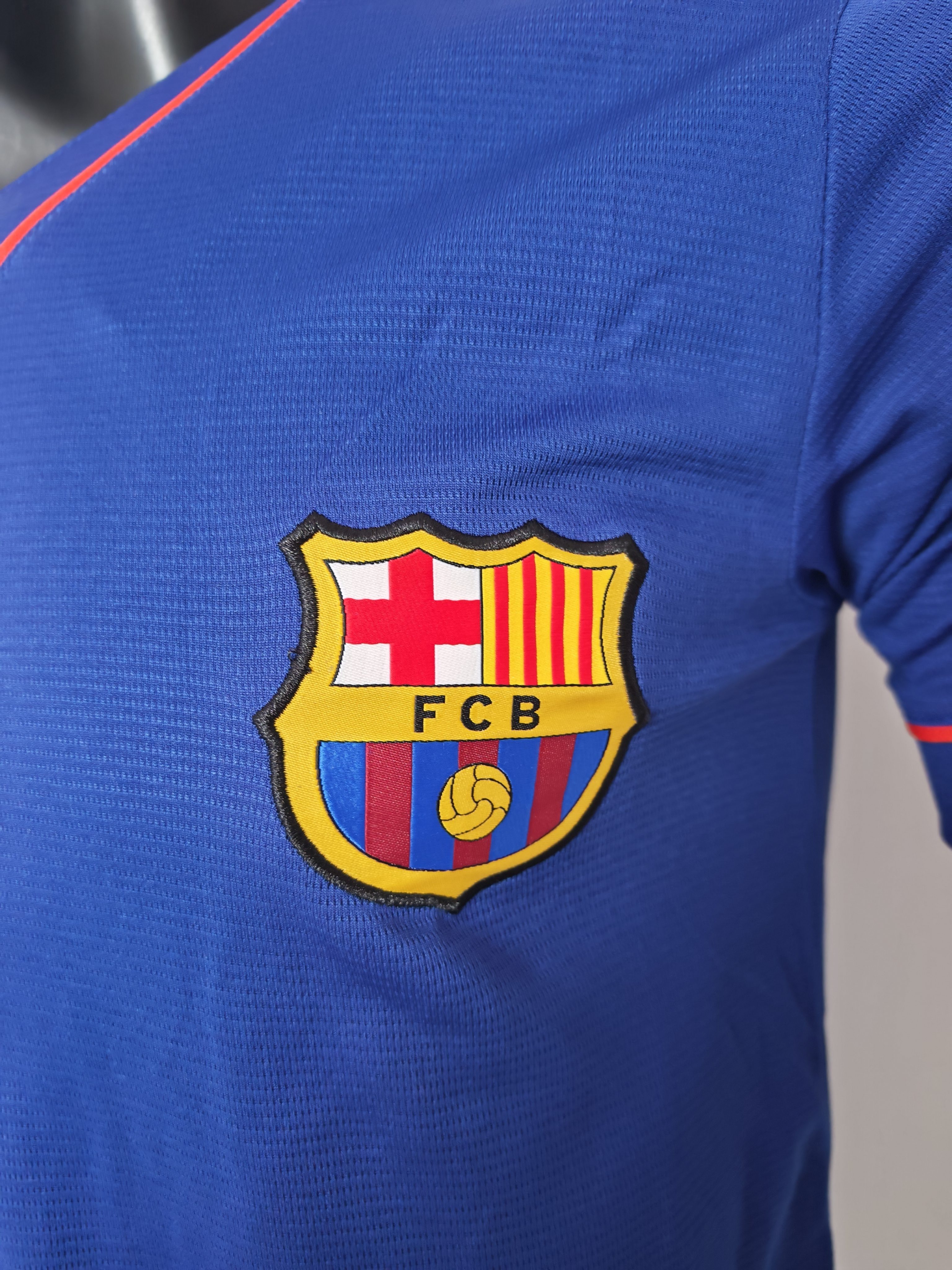 2025/2026 Barcelona Casual Baseball Style Football Shirt (Fan Edition)